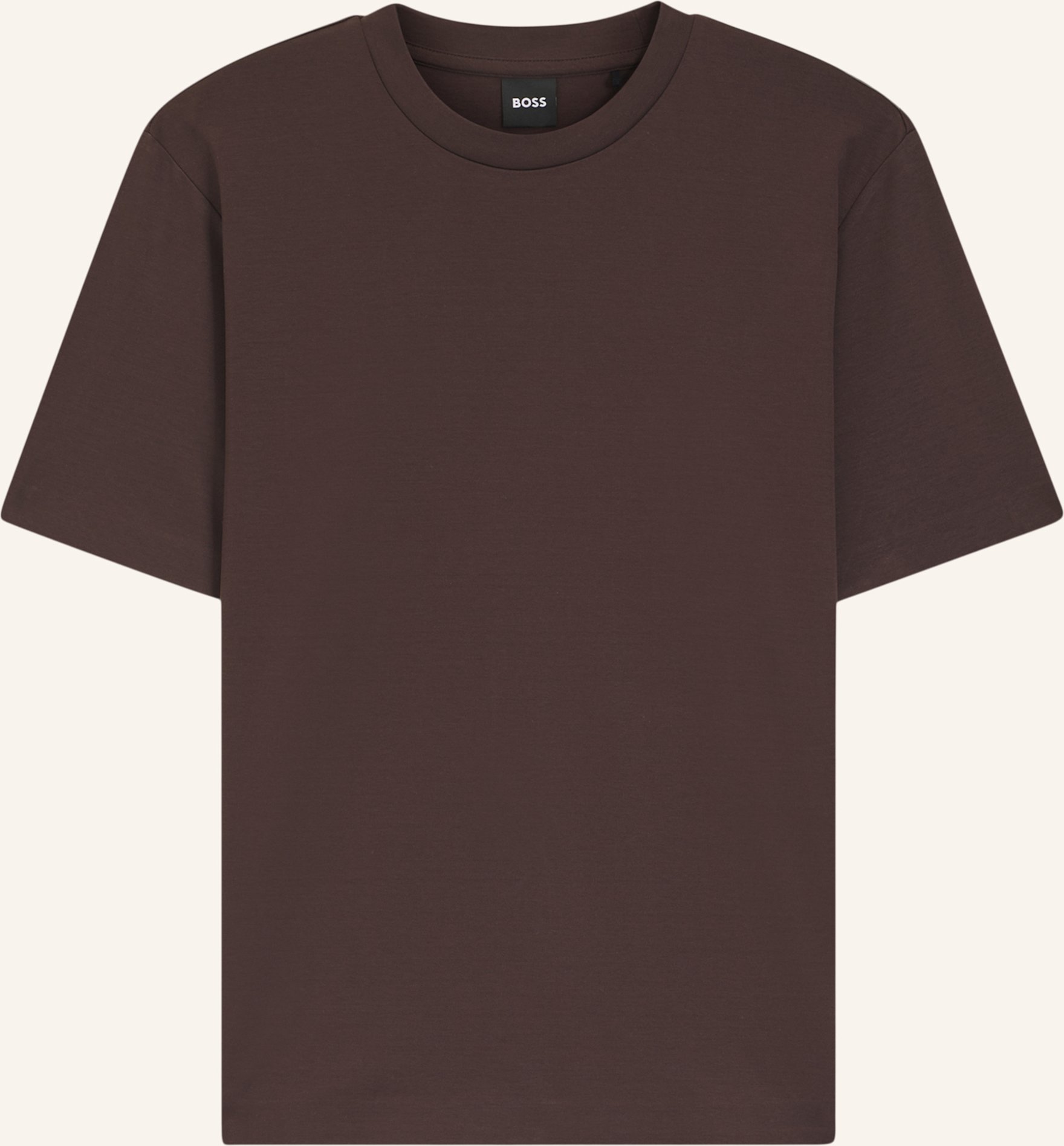 Boss T-Shirt Eharpa Relaxed Fit braun