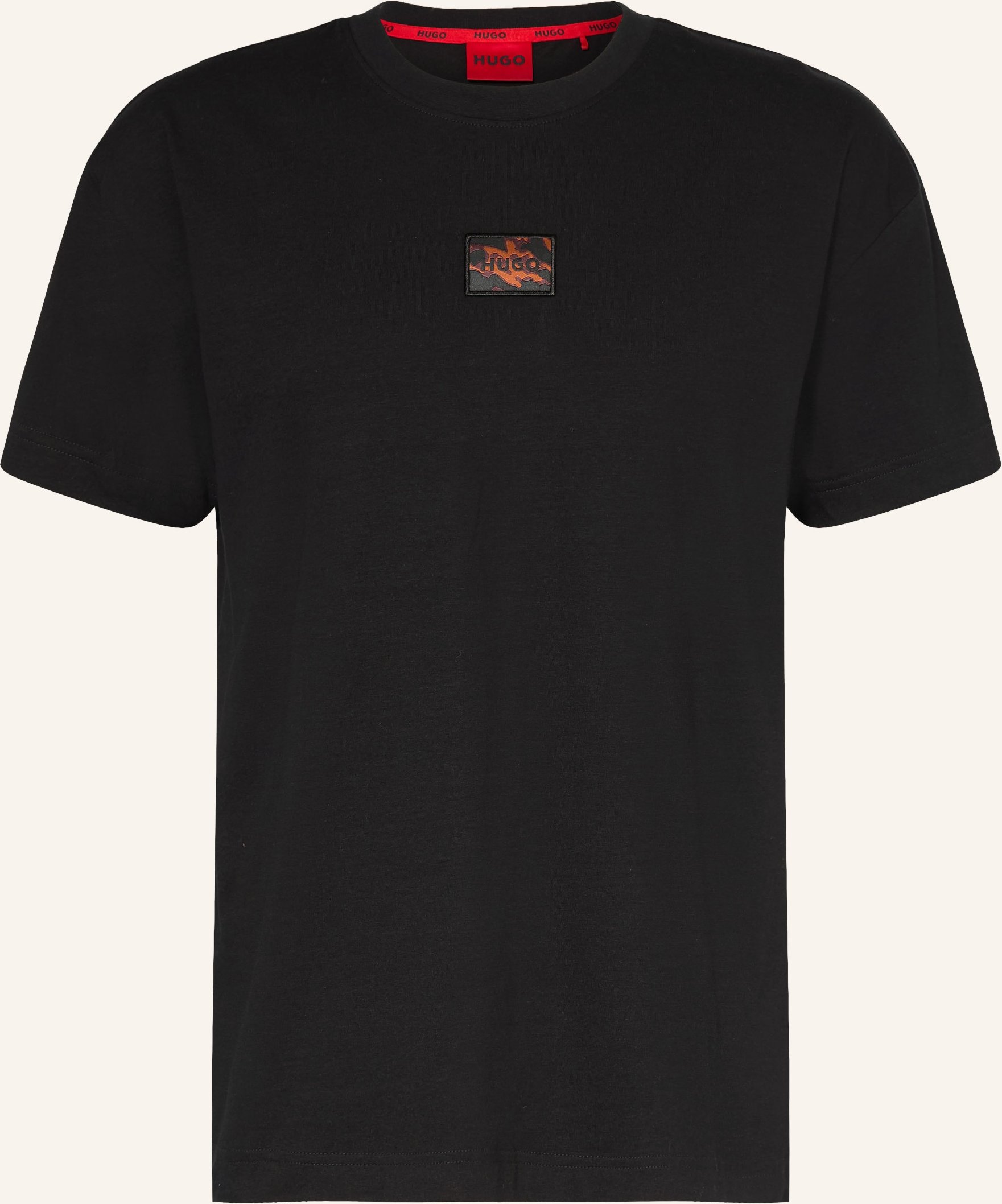 Hugo Shorty-Schlafanzug Galaxy schwarz