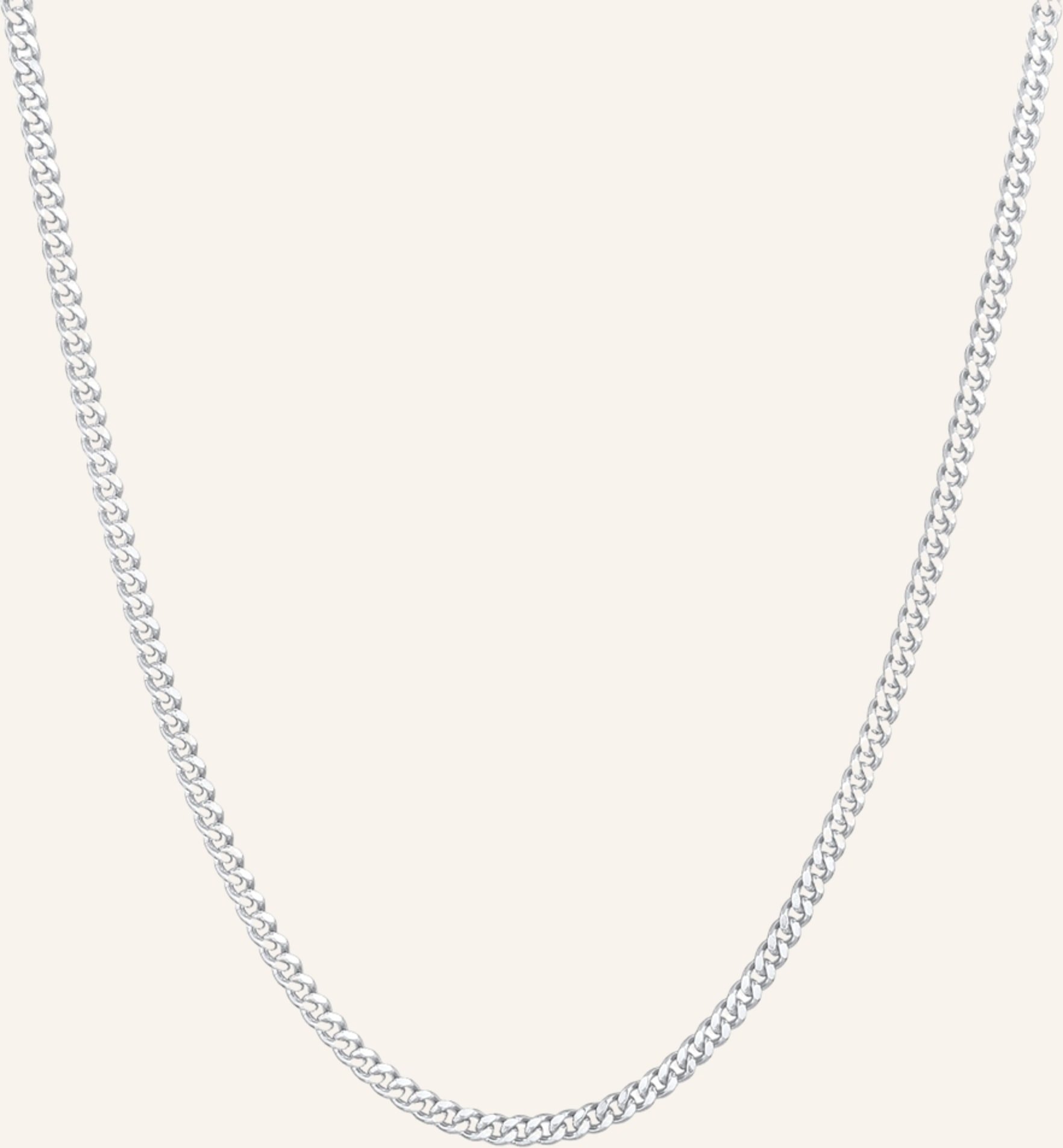 Kuzzoi Halskette silber