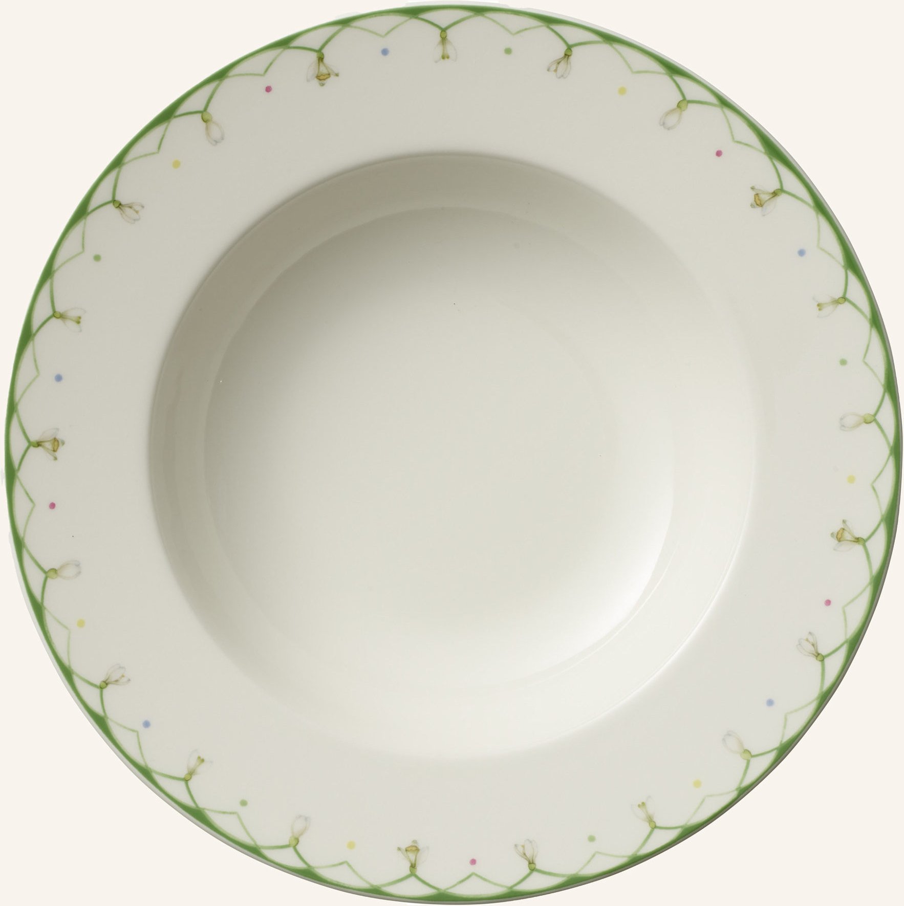 Thumbnail - Villeroy & Boch Suppenteller Colourful Spring gruen