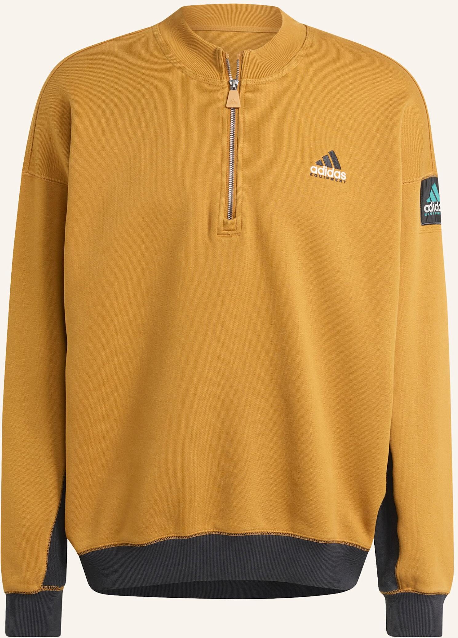 Adidas Originals Adidas Equipment Blocked Half-Zip Pullover braun