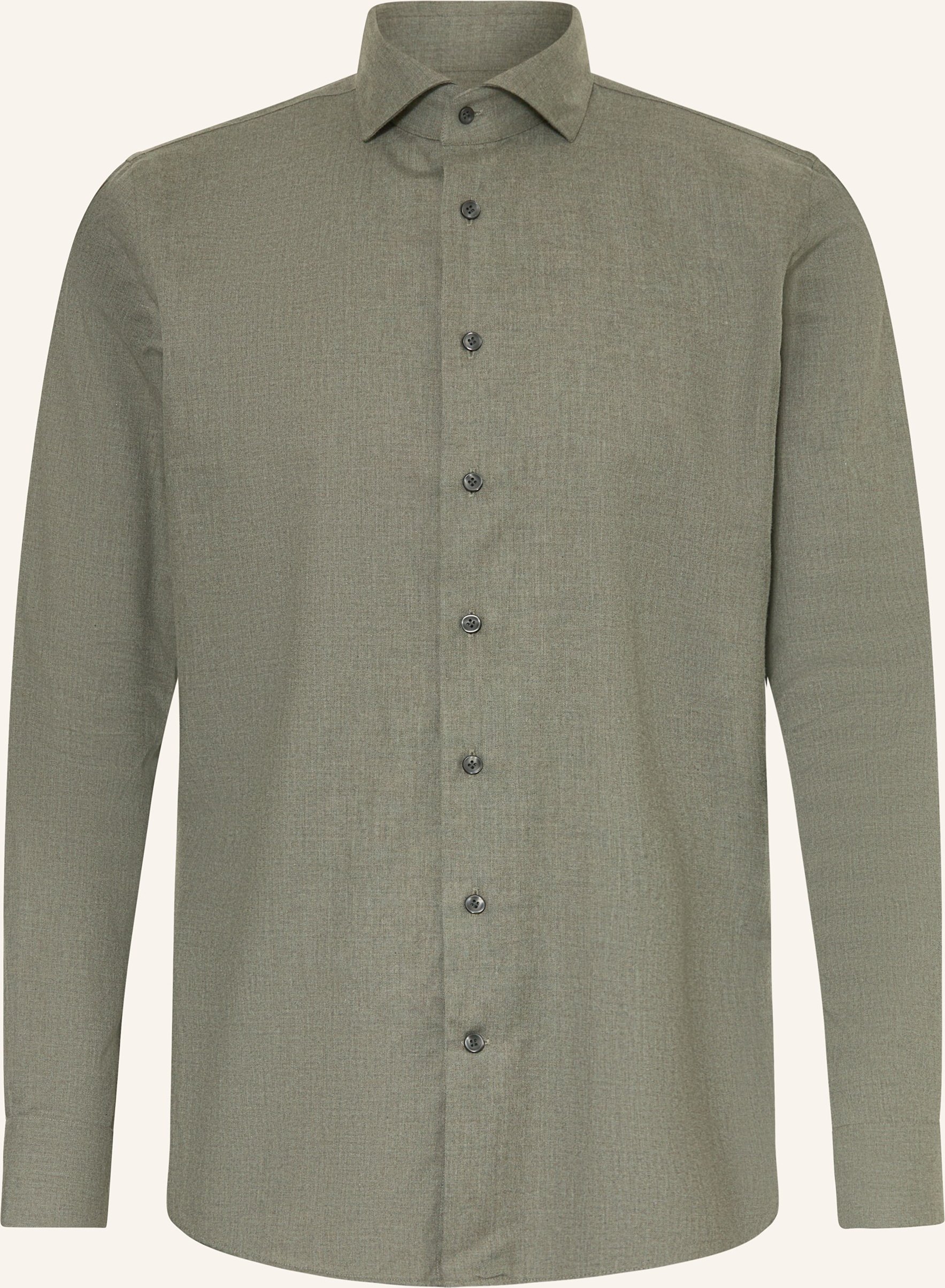 Profuomo Hemd Slim Fit gruen