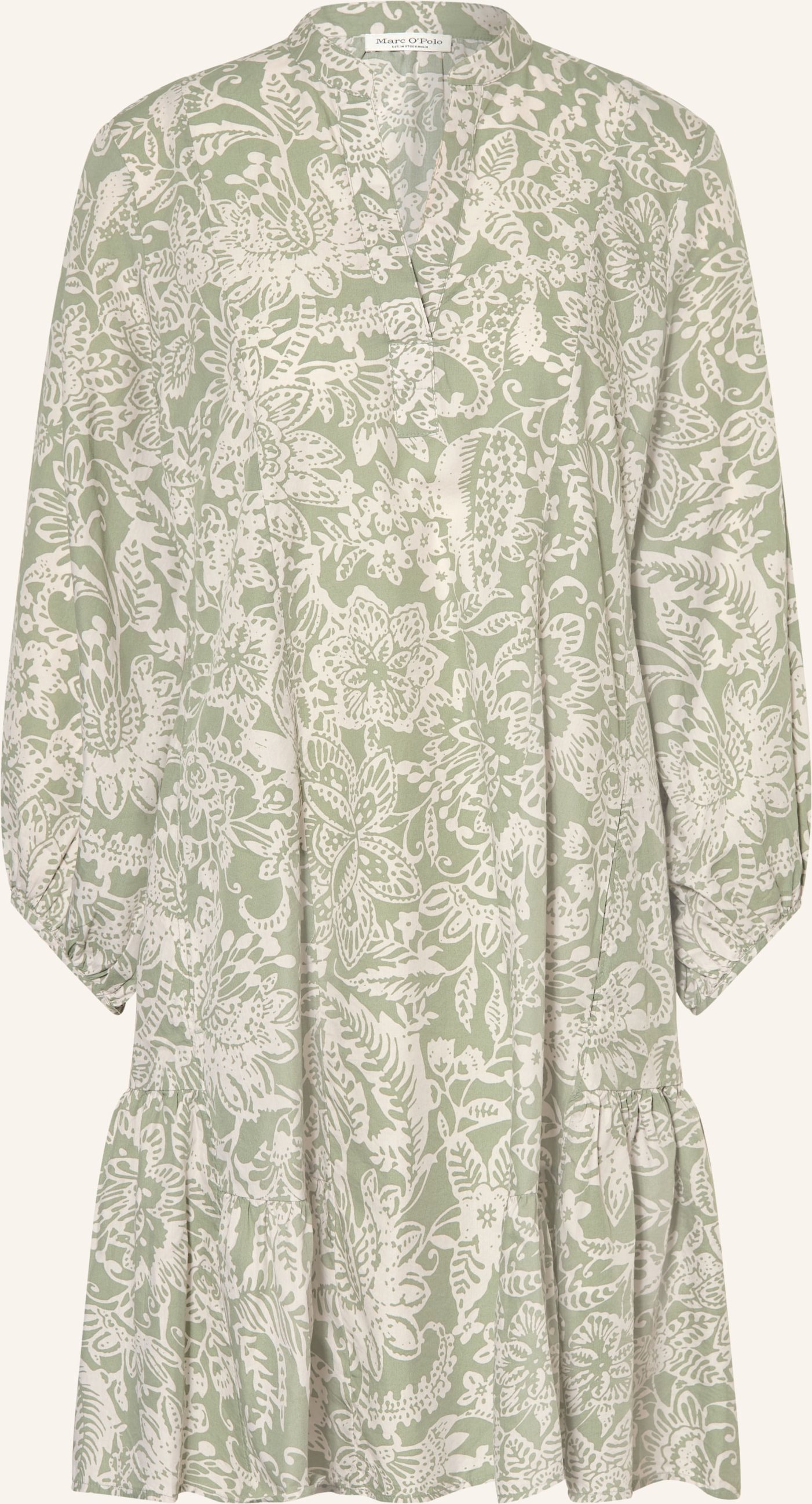 Marc O'polo Kleid Mit Rüschen gruen