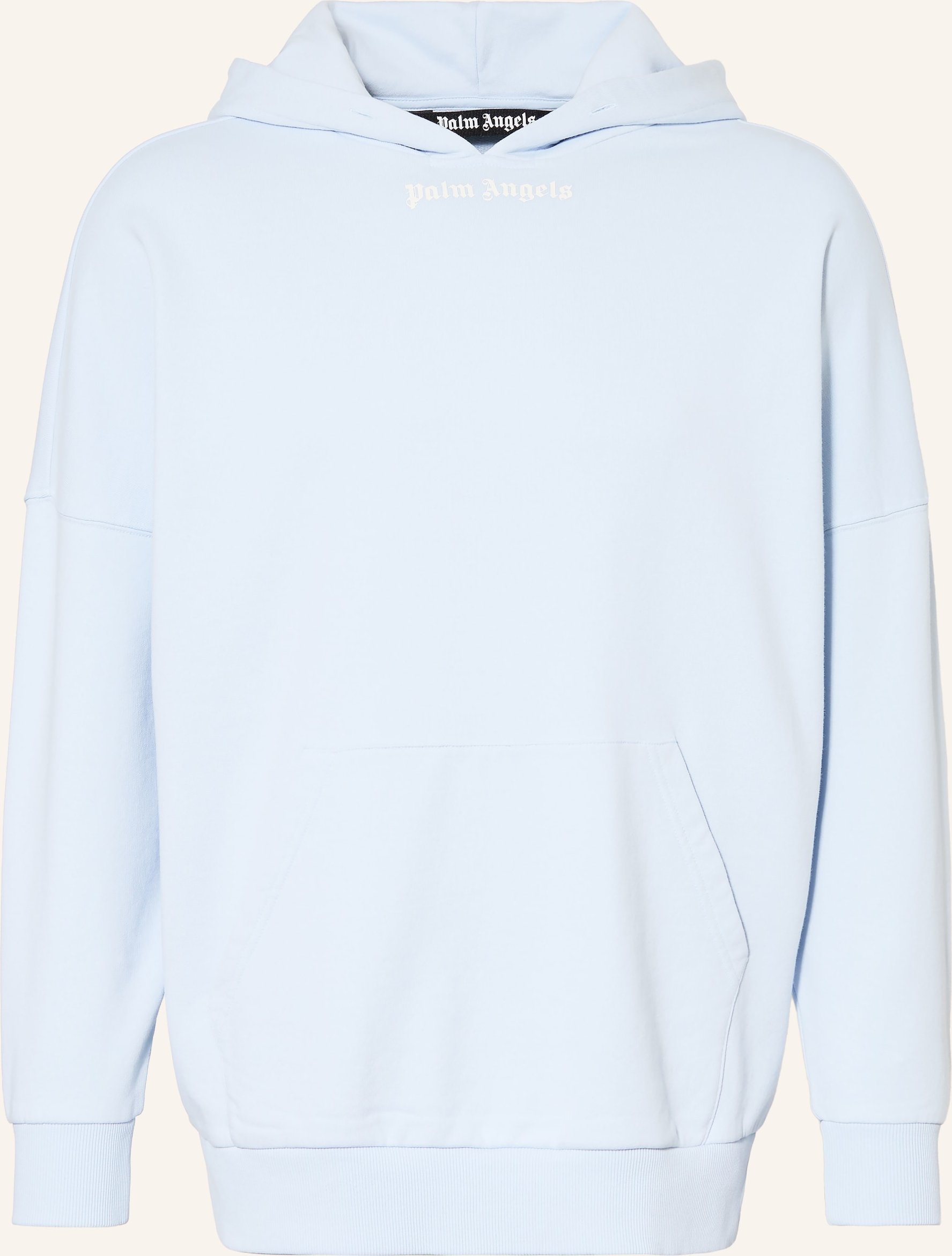 Palm Angels Oversized-Hoodie blau