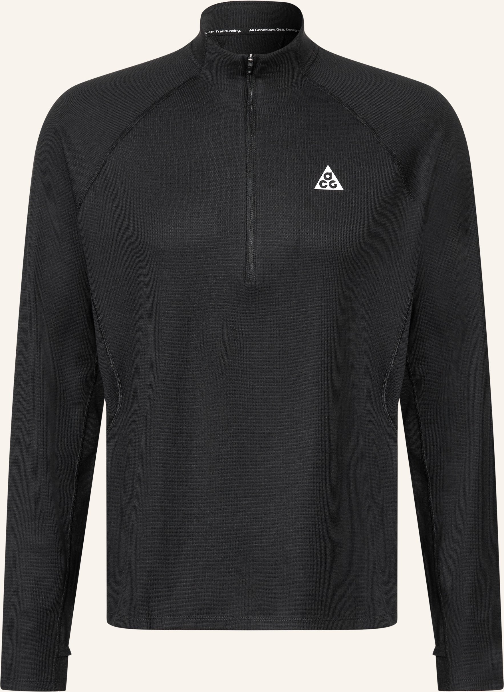 Nike Laufshirt Acg Trail schwarz