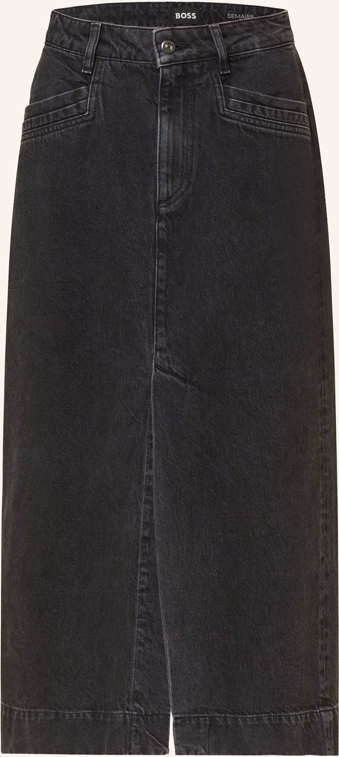 Boss Jeansrock Semaire schwarz