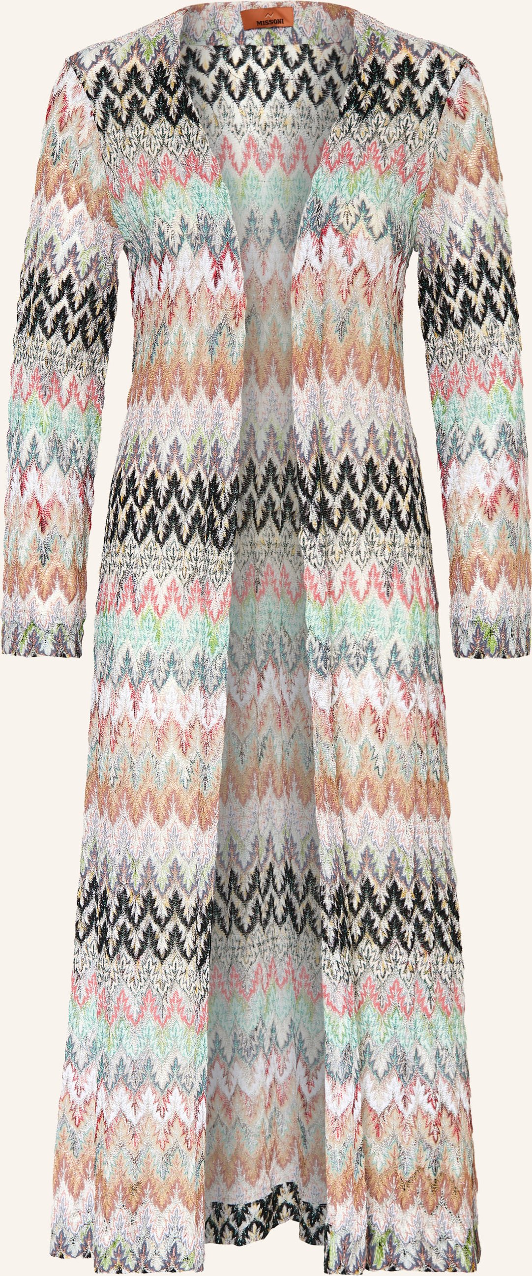 Thumbnail - Missoni Strickhülle Mit Glitzergarn weiss