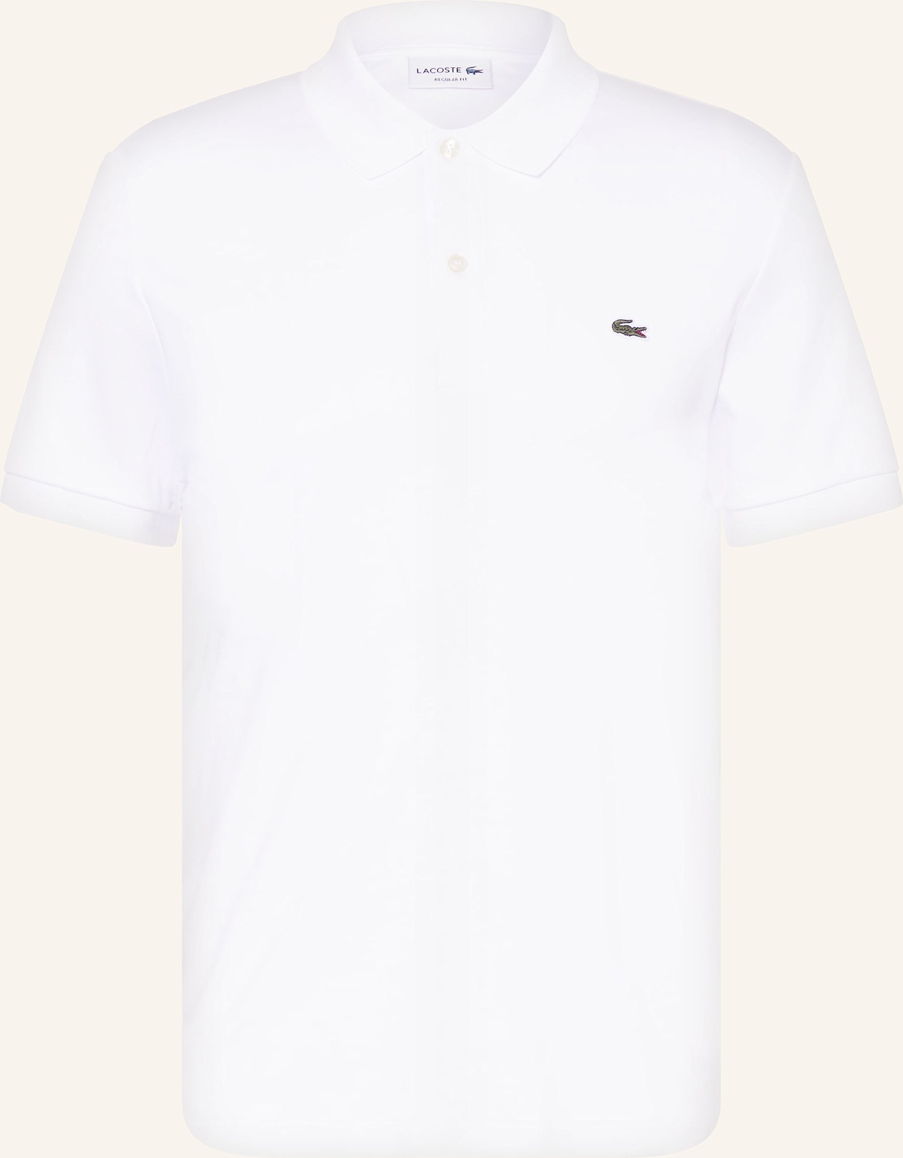 Lacoste Jersey-Poloshirt weiss