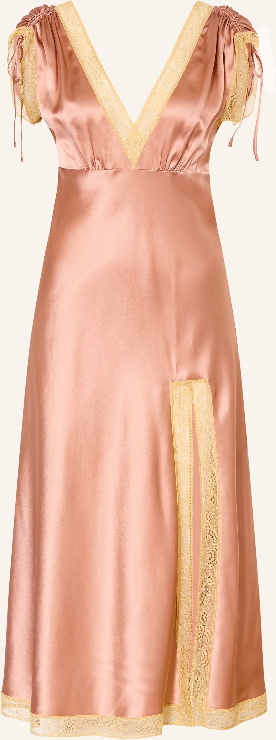 Eres Nachthemd Sophistiquee Aus Seide orange