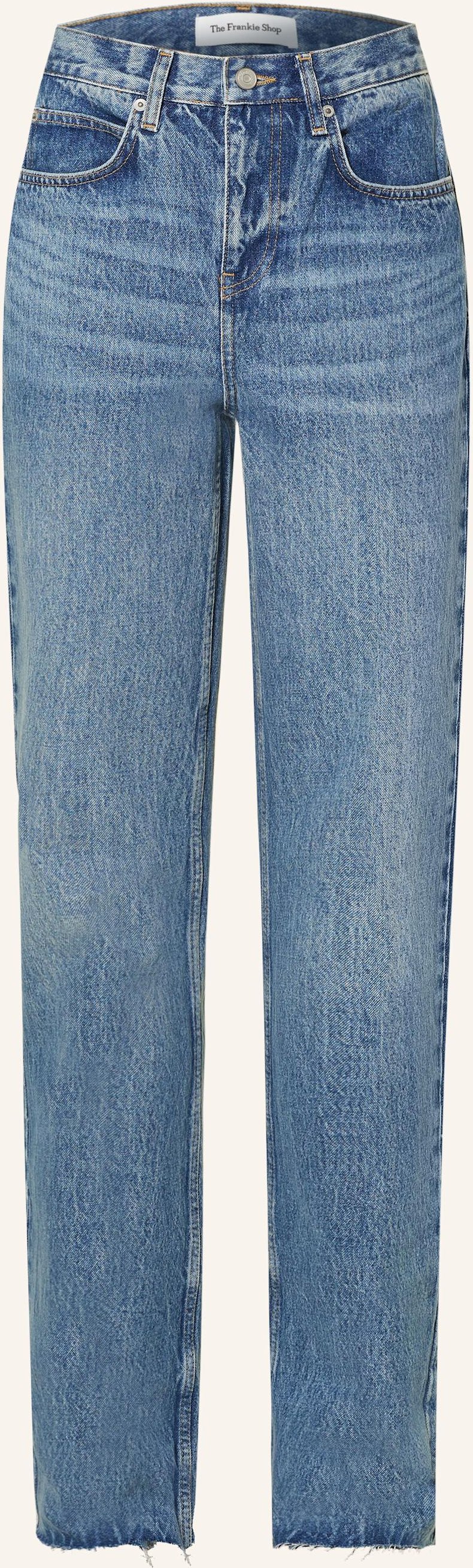 The Frankie Shop Straight Jeans Dalston blau