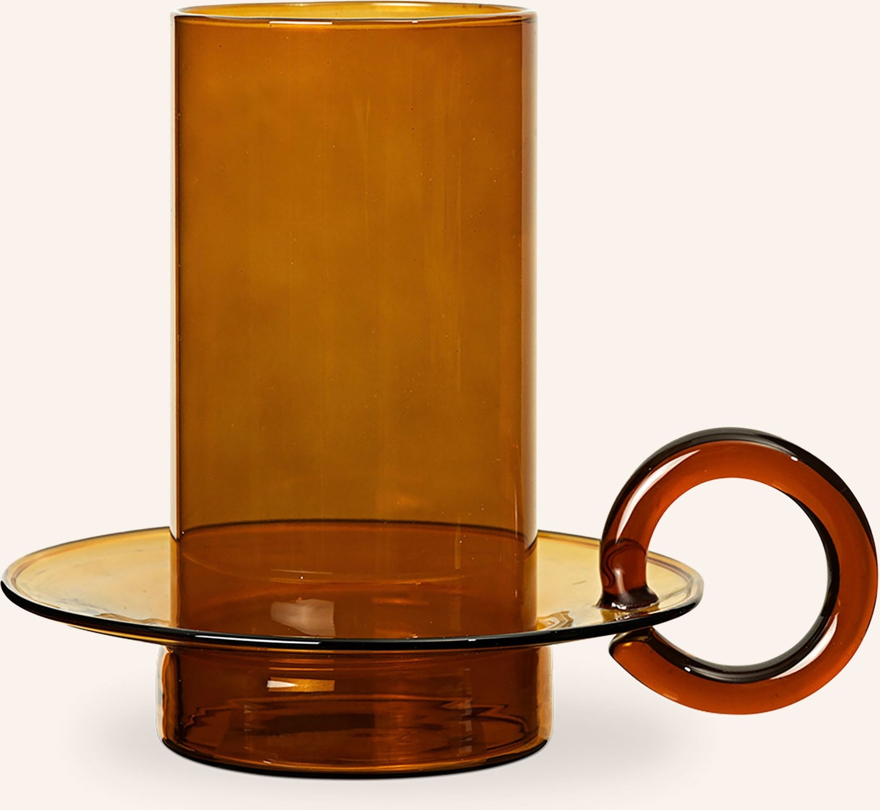 Ferm Living Teelichthalter Luce braun