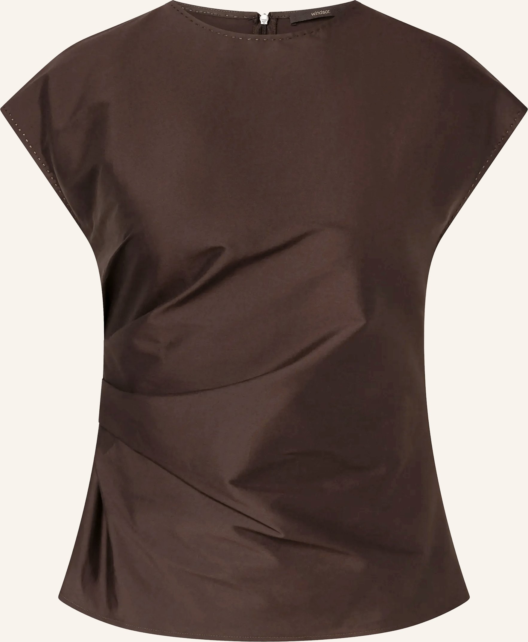 Windsor. Blusentop braun