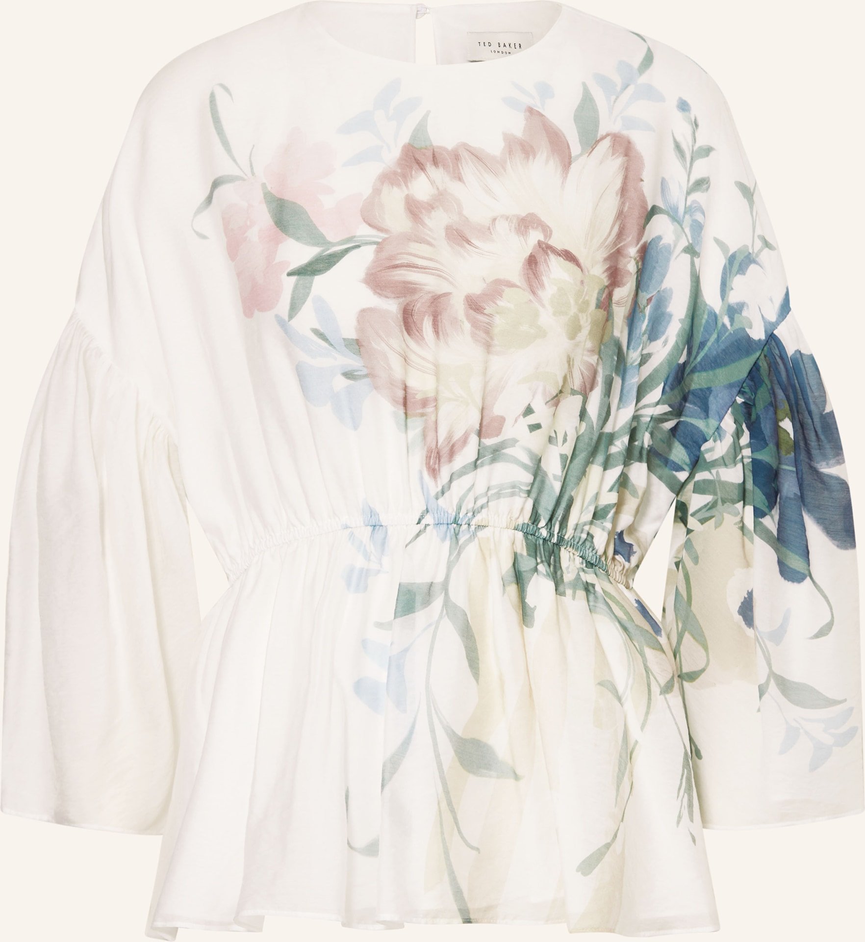 Ted Baker Blusenshirt Ahlanza Mit 3/4-Arm weiss