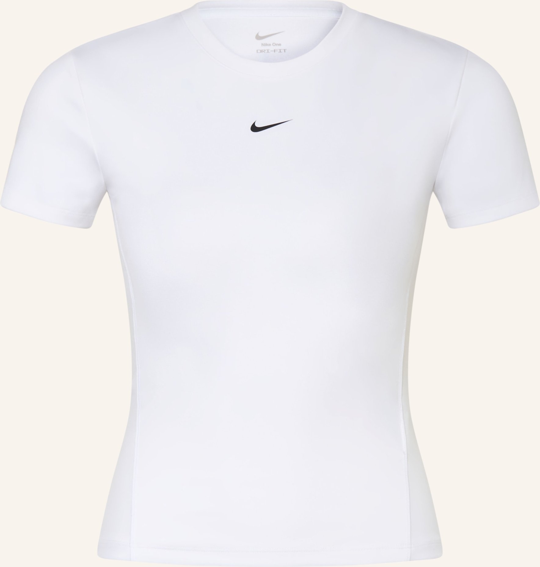 Nike T-Shirt One Fitted weiss