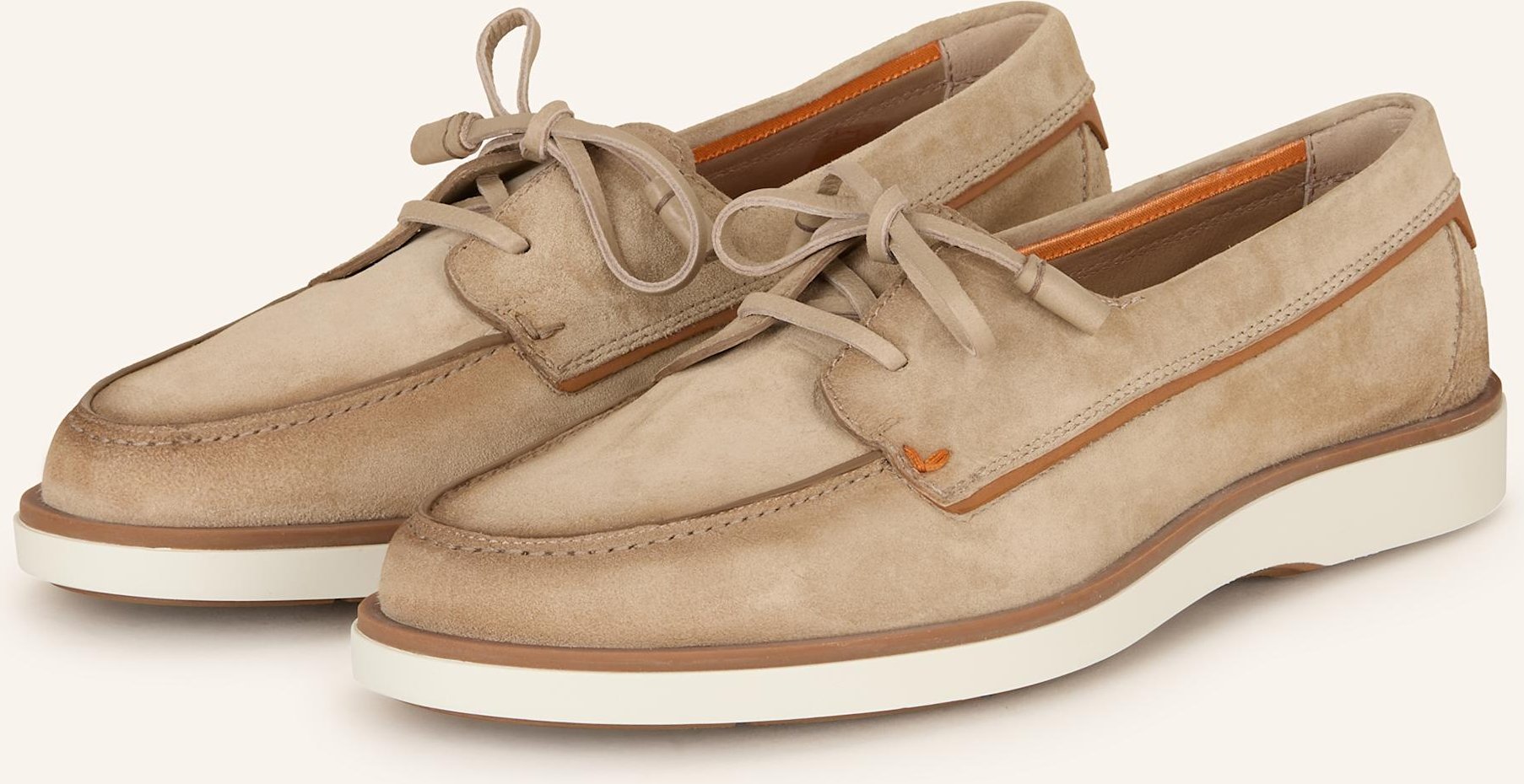 Santoni Schnürer braun