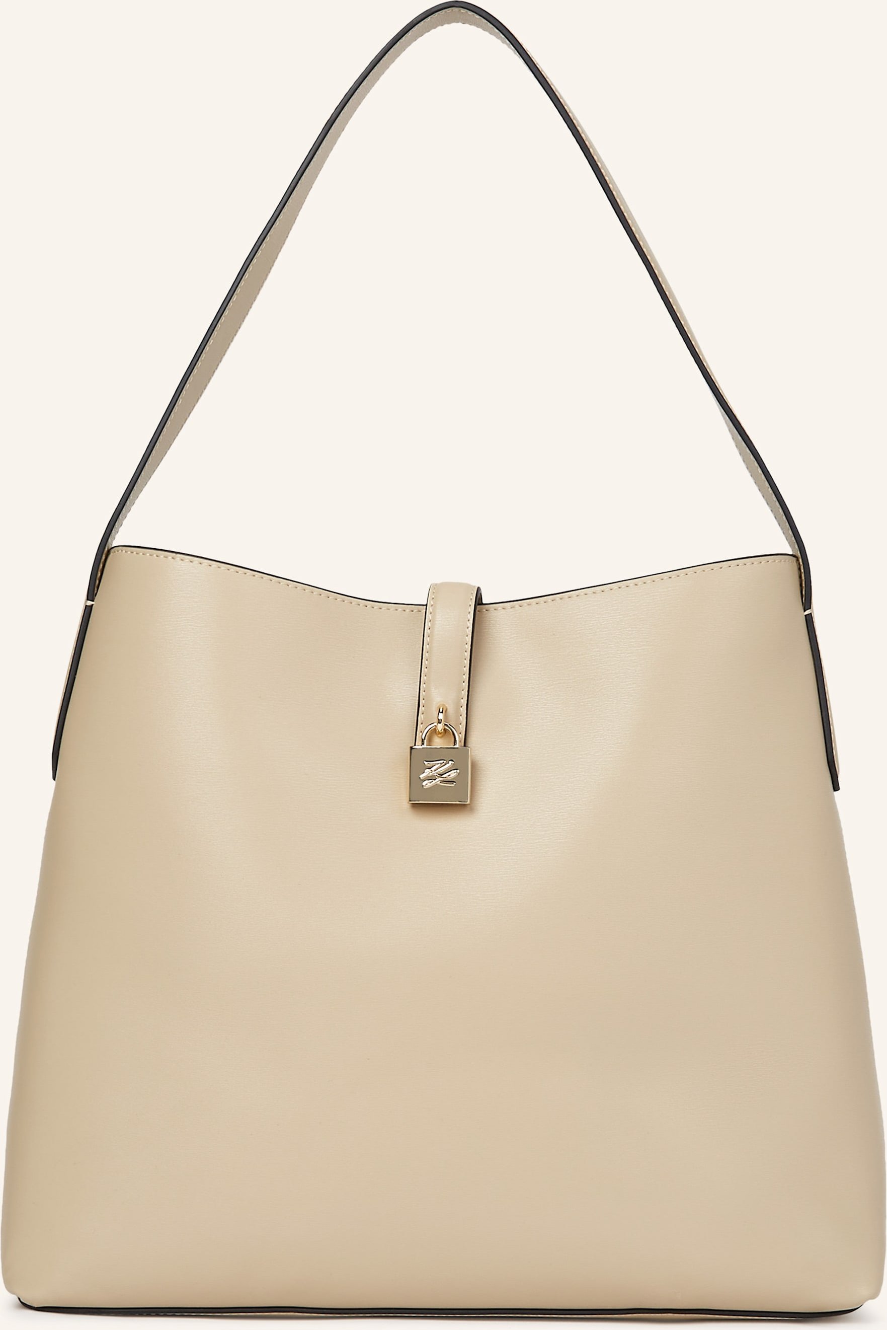 Karl Lagerfeld Hobo-Bag beige