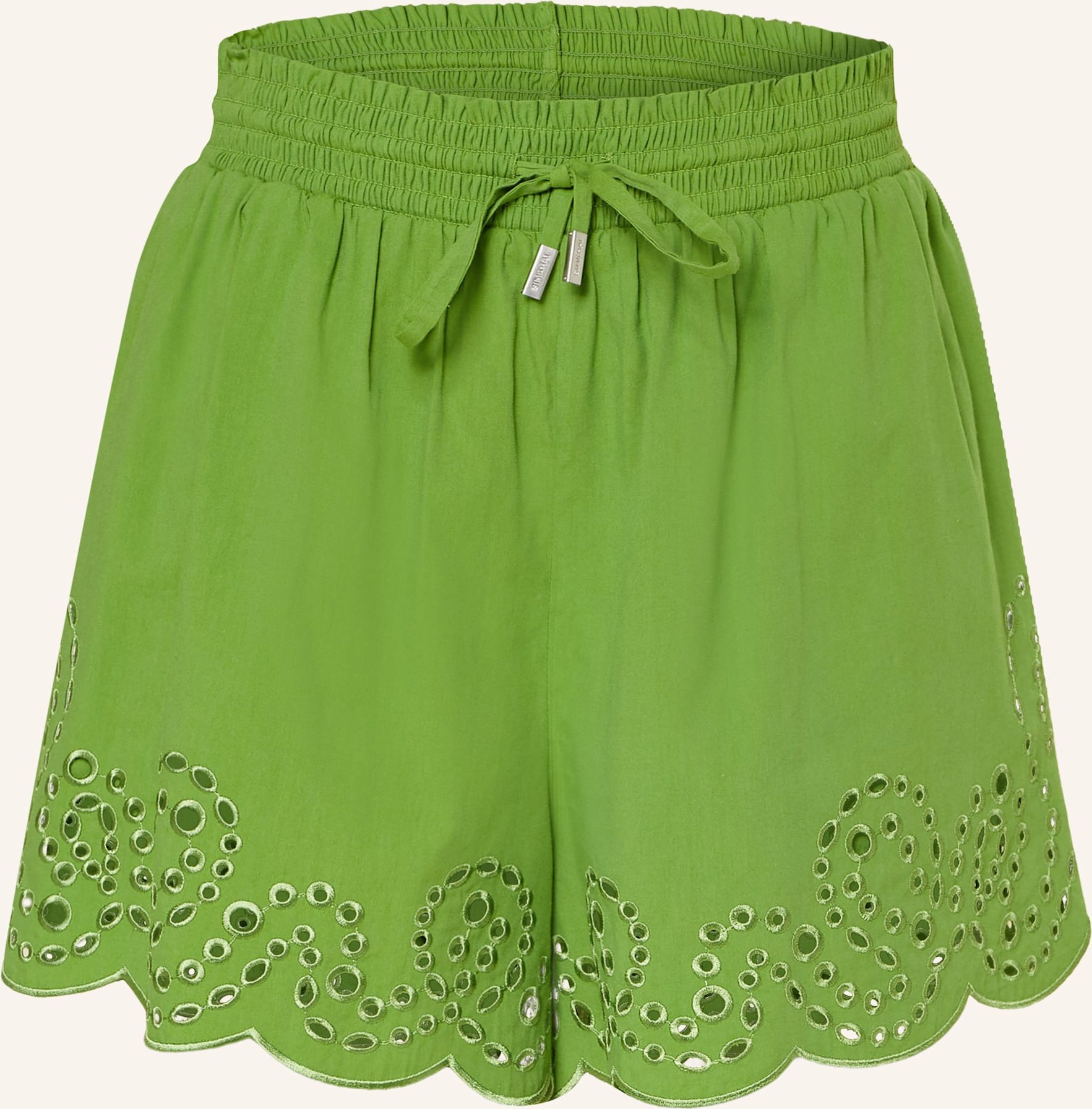 Simkhai Shorts Amelie Mit Spitze gruen