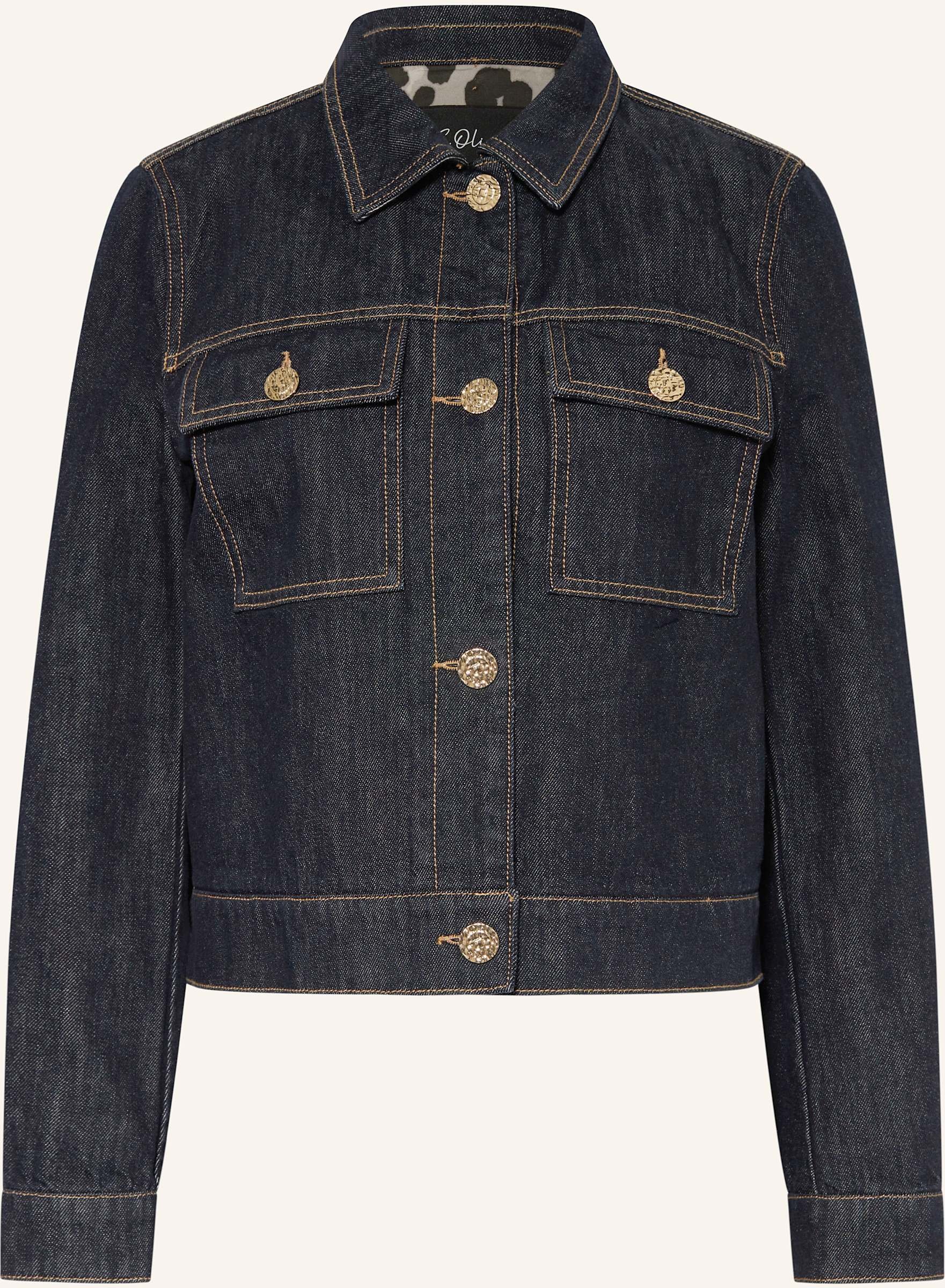 S.Oliver Black Label Jeansjacke blau
