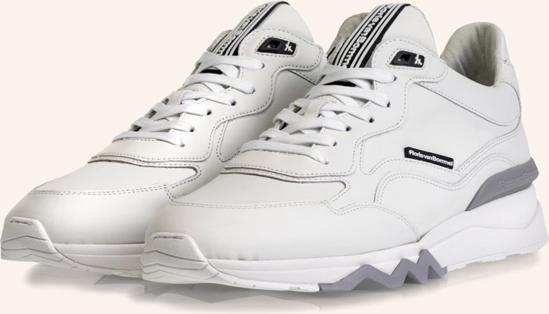 Floris Van Bommel Sneaker De Zager 10 weiss