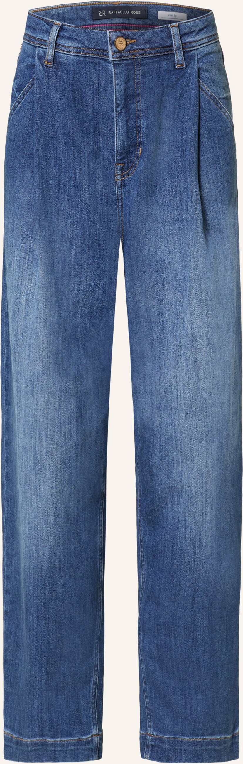 Raffaello Rossi Wide Leg Jeans Jany blau