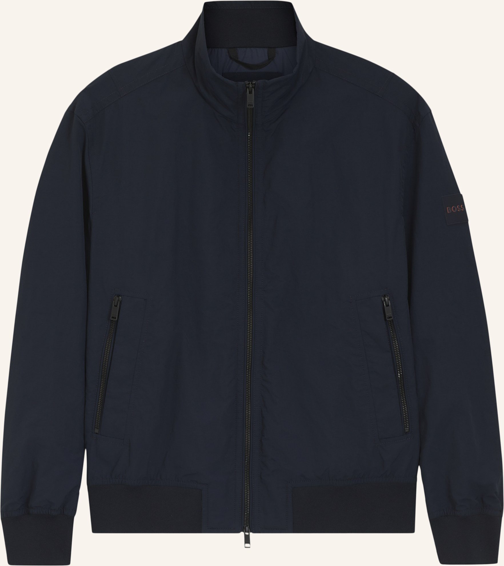 Boss Casual Jacke Opens Relaxed Fit blau