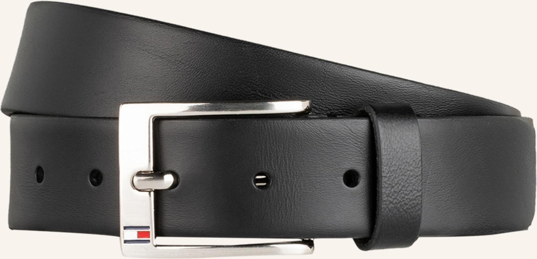 Thumbnail - Tommy Hilfiger Ledergürtel Ney Aly schwarz