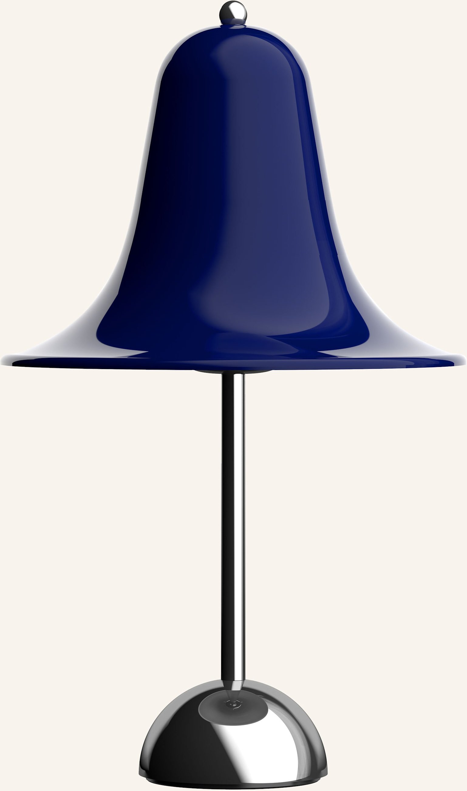 Verpan Tischleuchte Pantop Portable blau