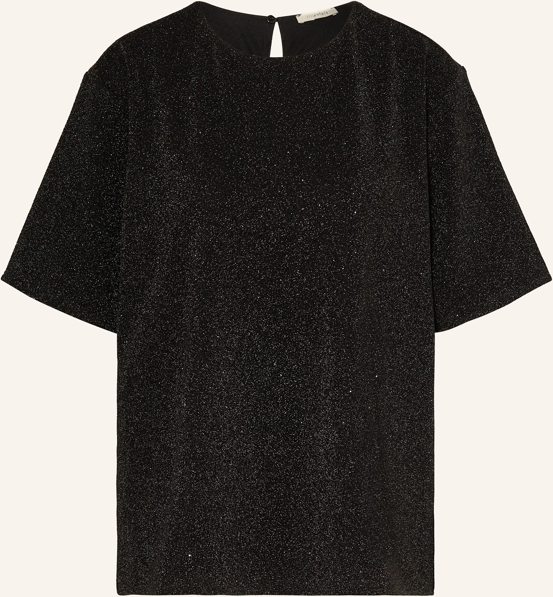 Thumbnail - Lilienfels Blusenshirt Mit Glitzergarn schwarz