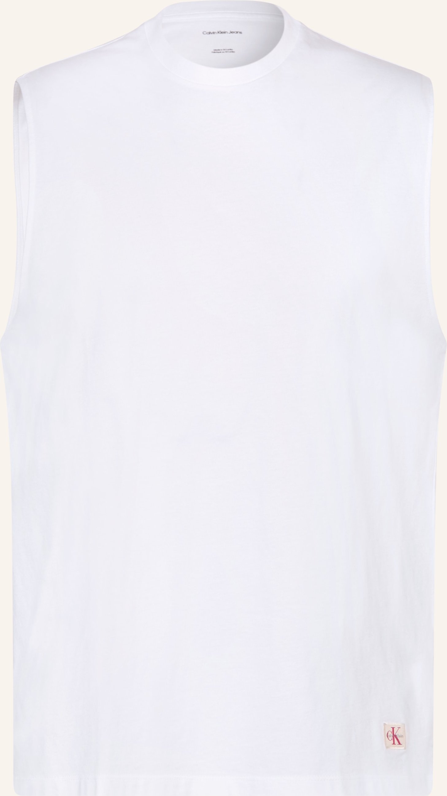 Calvin Klein Jeans Tanktop weiss
