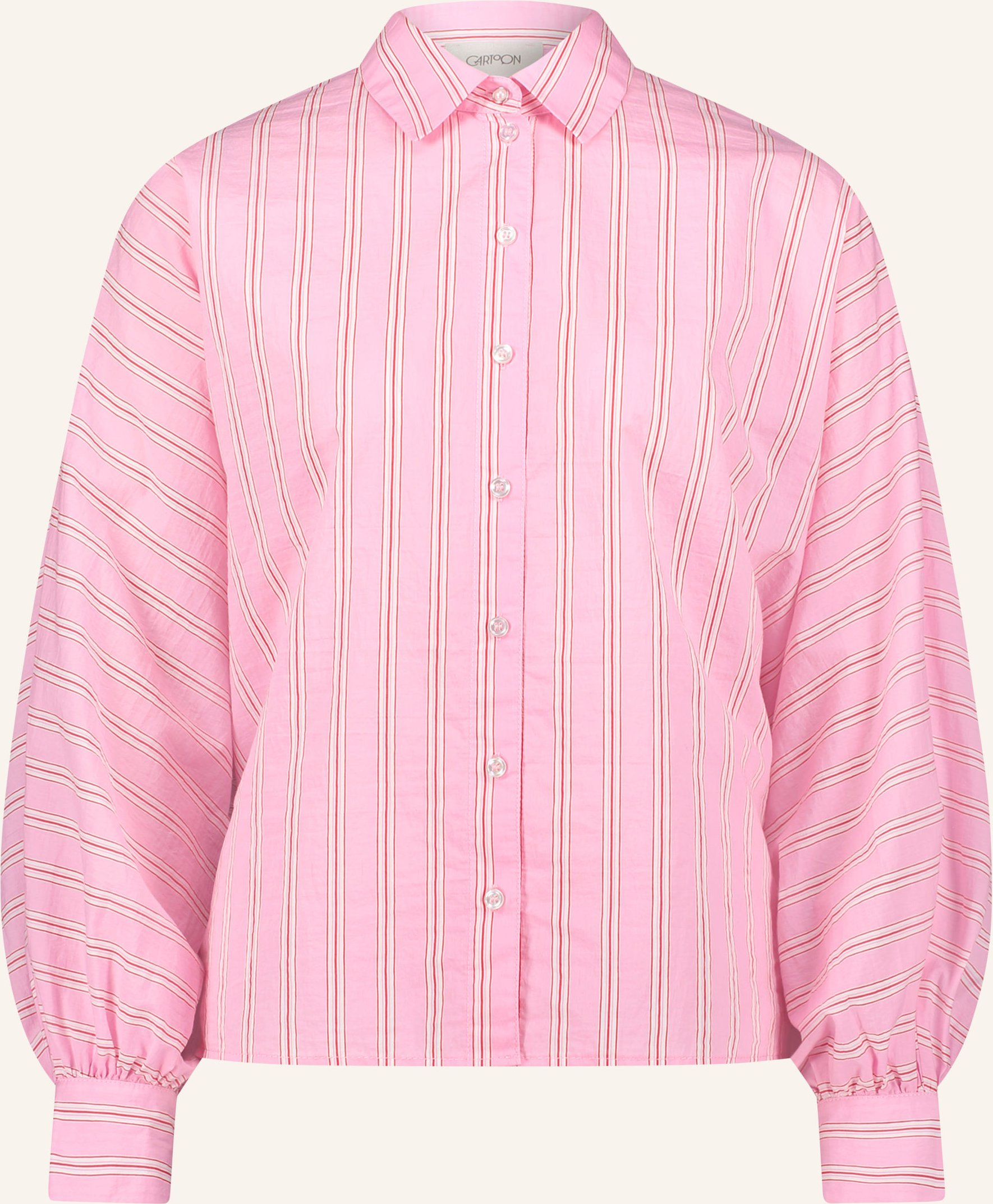 Cartoon Hemdbluse rosa