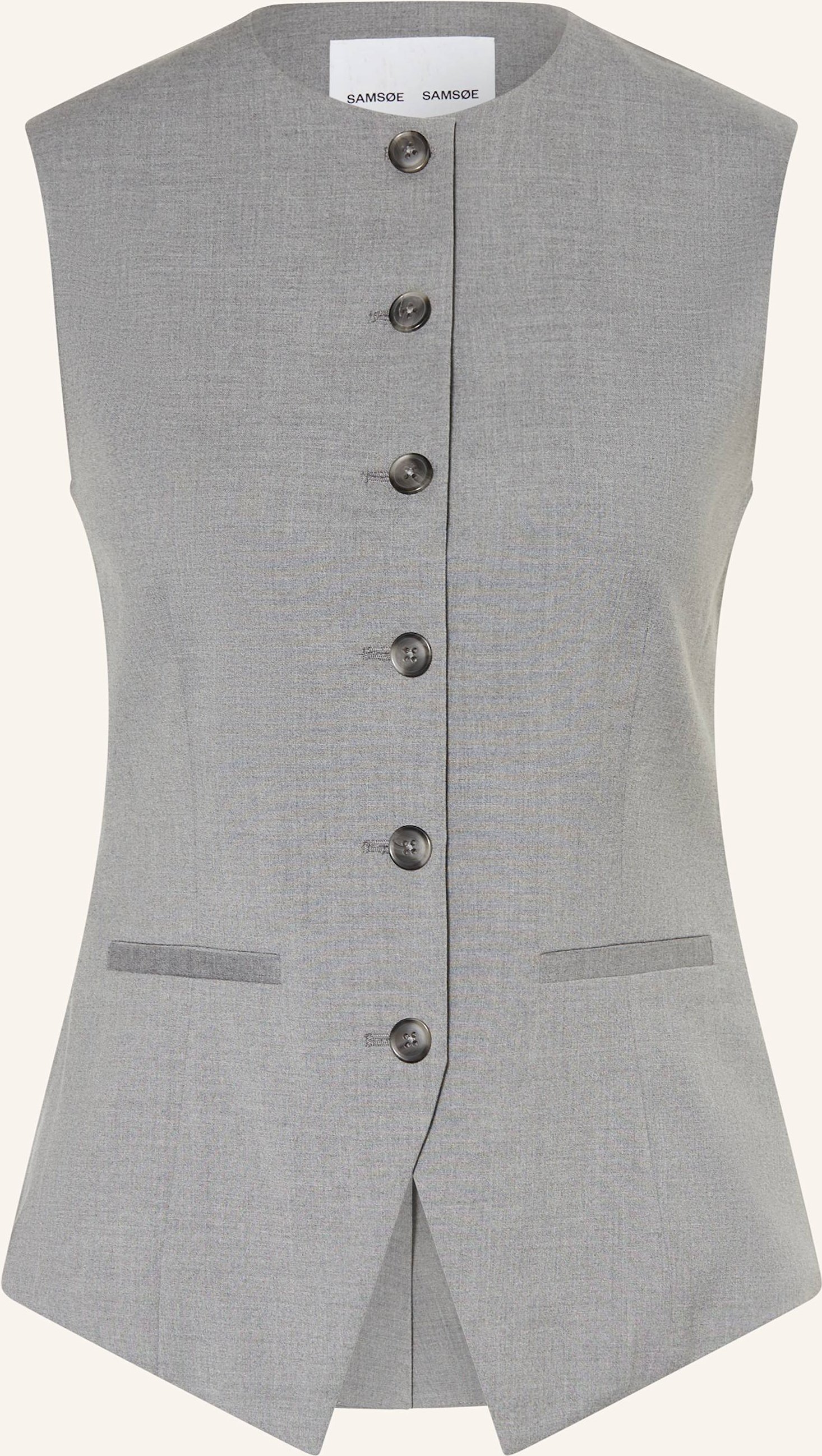 Thumbnail - Samsøe Samsøe Blazerweste Saruma grau