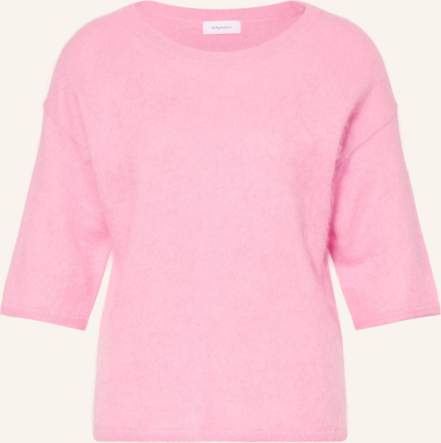 Darling Harbour Cashmere-Pullover Mit 3/4-Arm pink