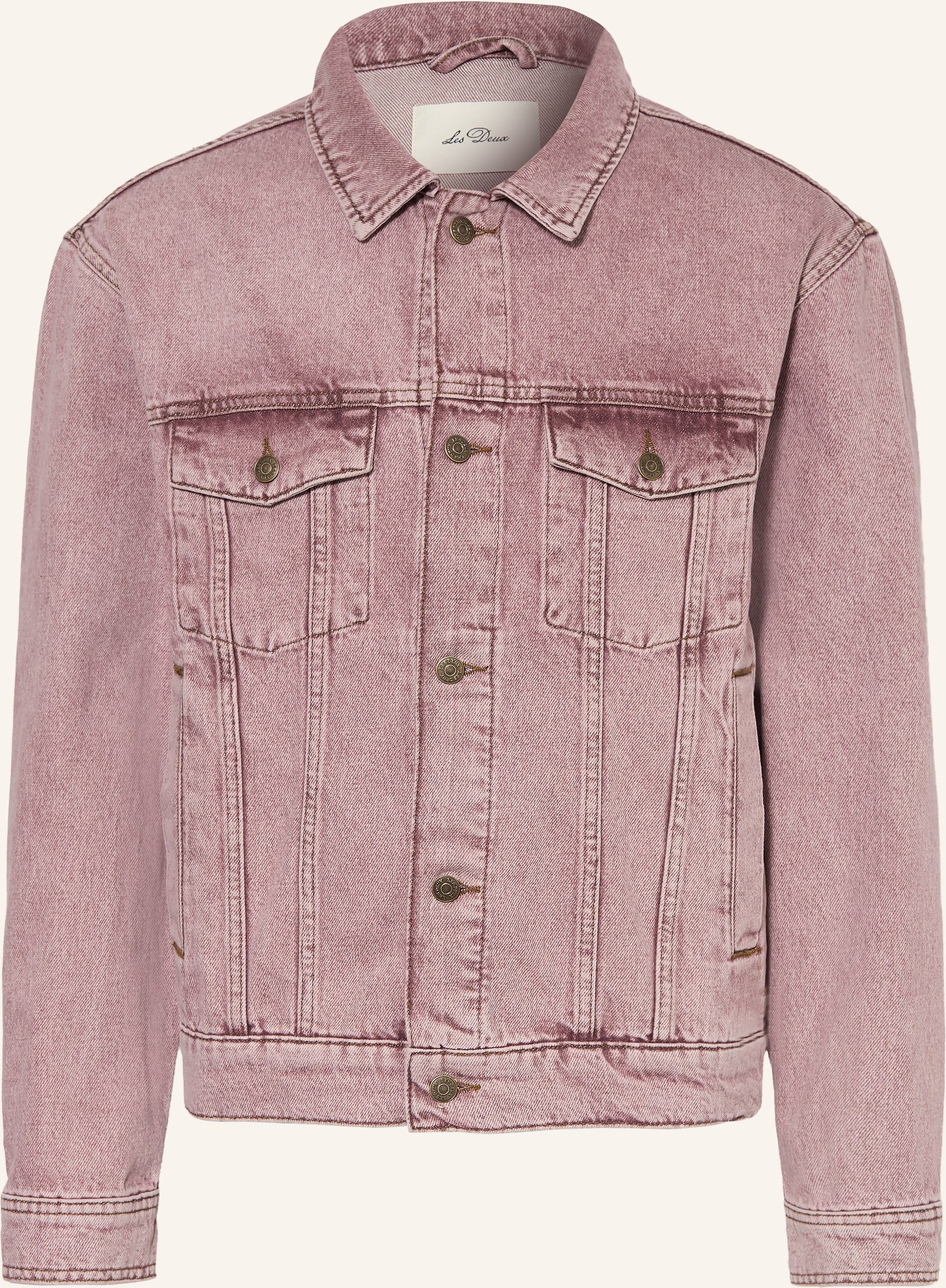 Les Deux Jeansjacke Rally rosa