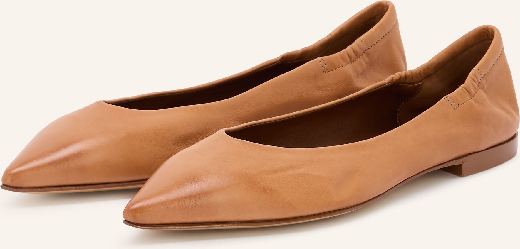 Pomme D'or Ballerinas Ingrid braun