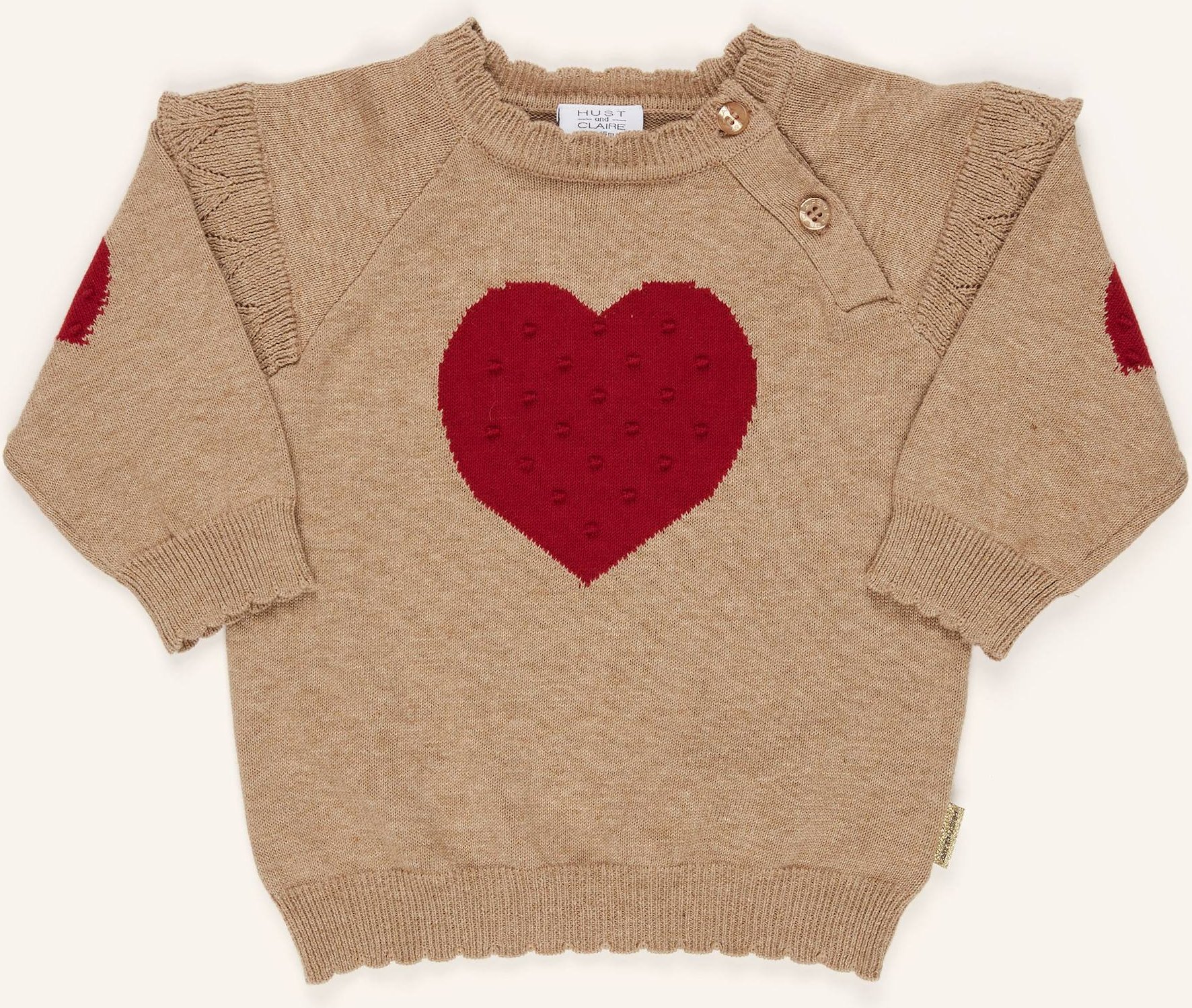 Hust And Claire Pullover Hcpusle beige