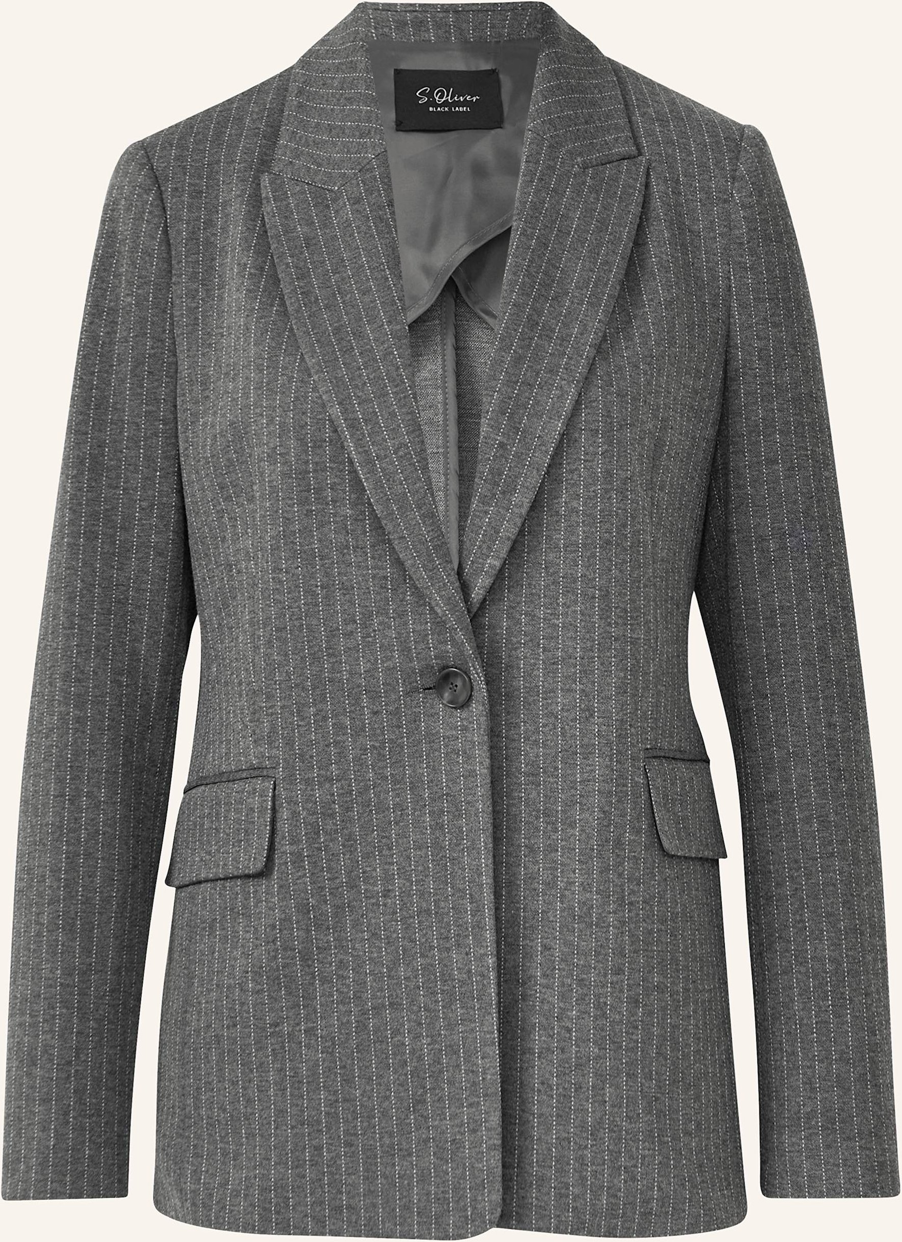 S.Oliver Black Label Blazer grau