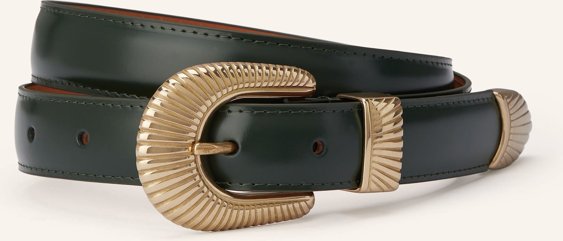 Sandro Ledergürtel gruen