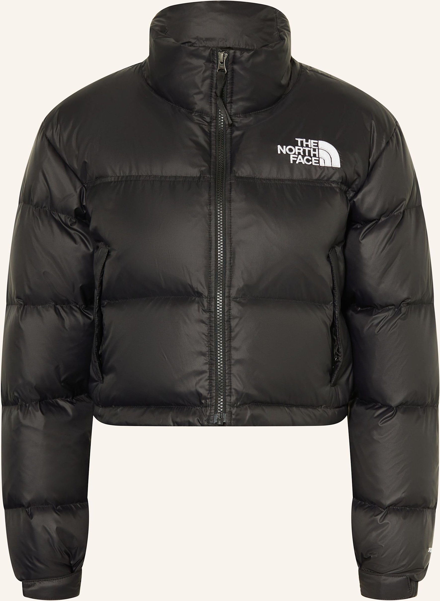 The North Face Cropped-Daunenjacke schwarz