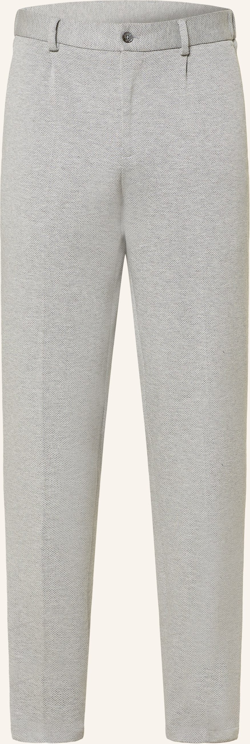 Paul Anzughose Regular Fit Aus Jersey grau