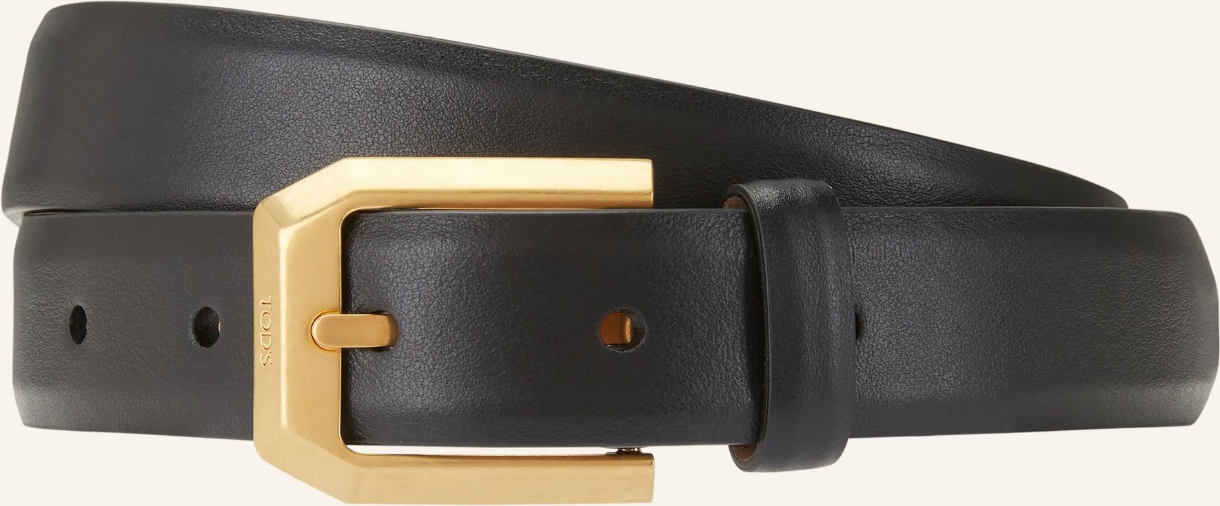 Tod's Ledergürtel schwarz