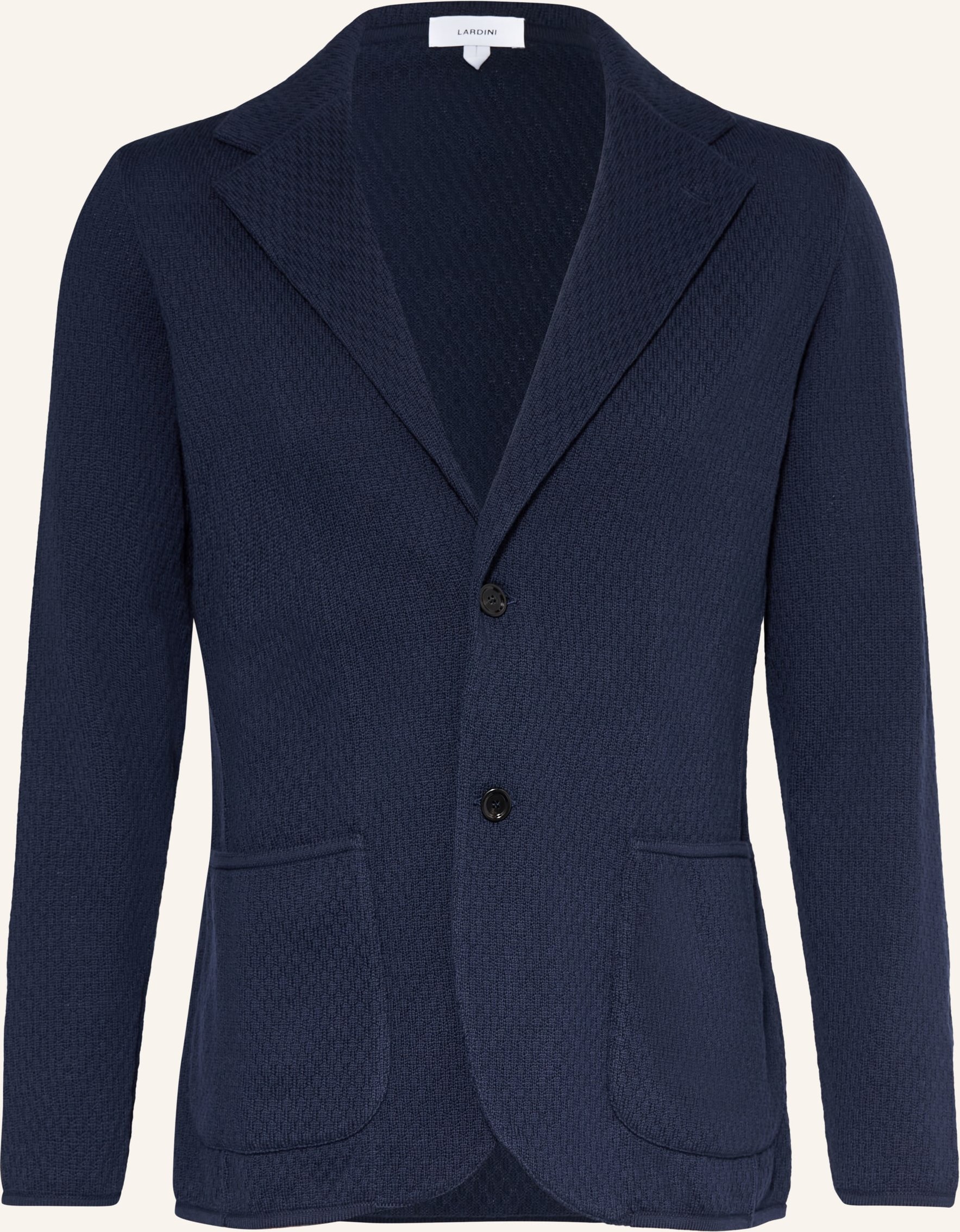 Lardini Stricksakko Extra Slim Fit blau