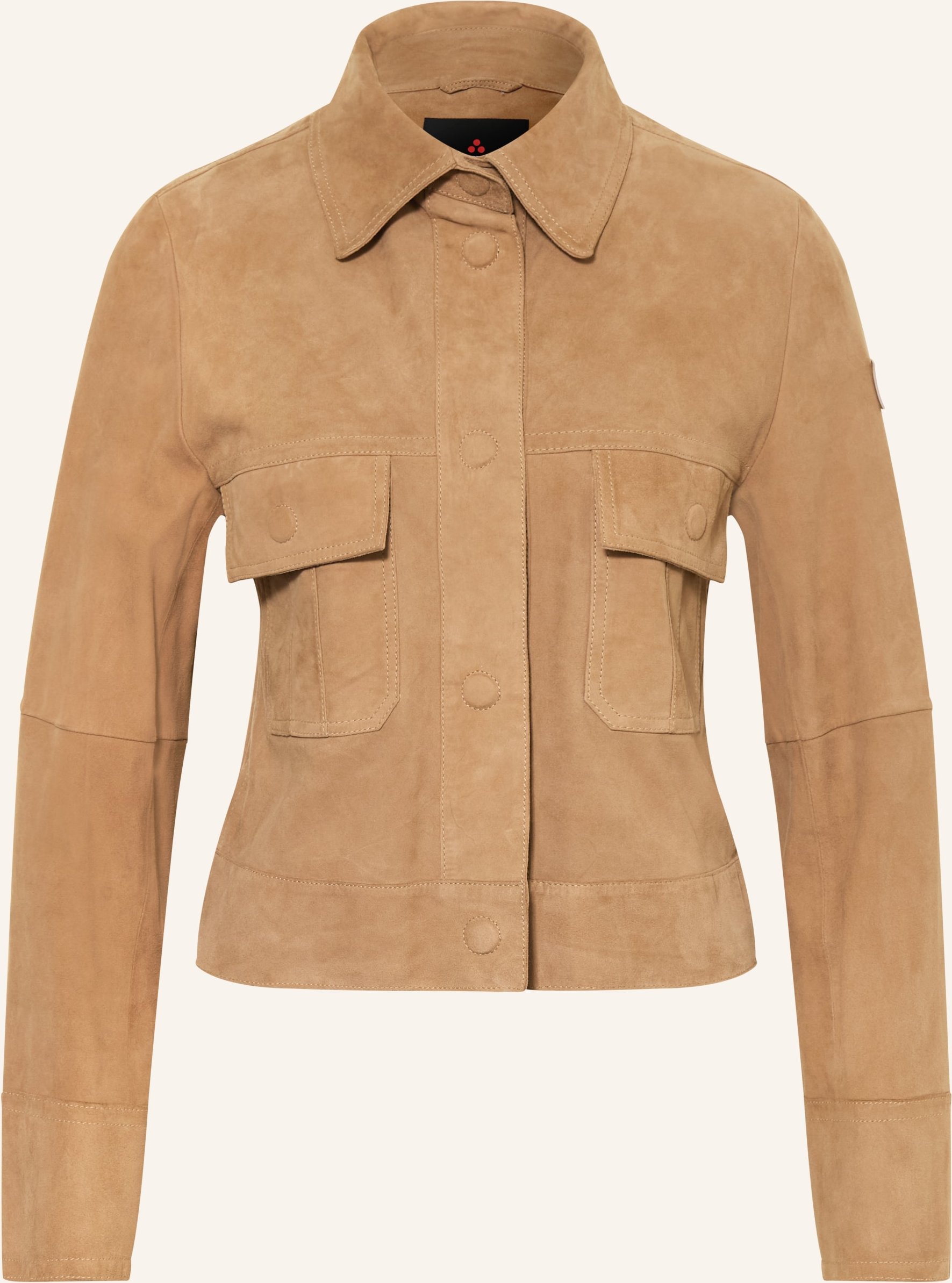 Peuterey Lederjacke Era beige