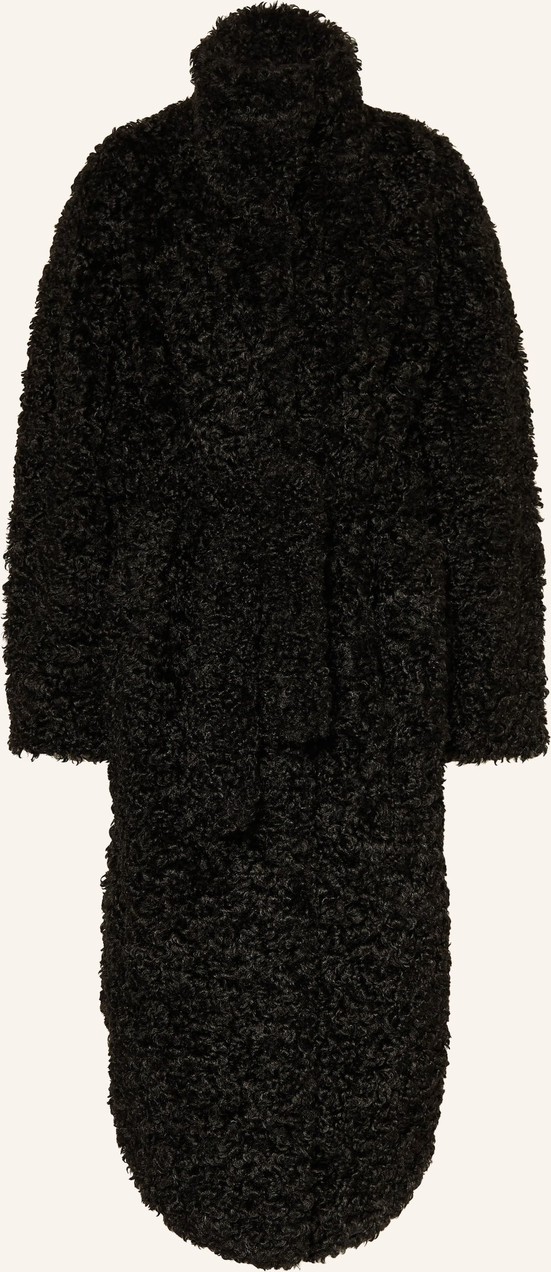 The Frankie Shop Teddyfell-Mantel Ravello schwarz