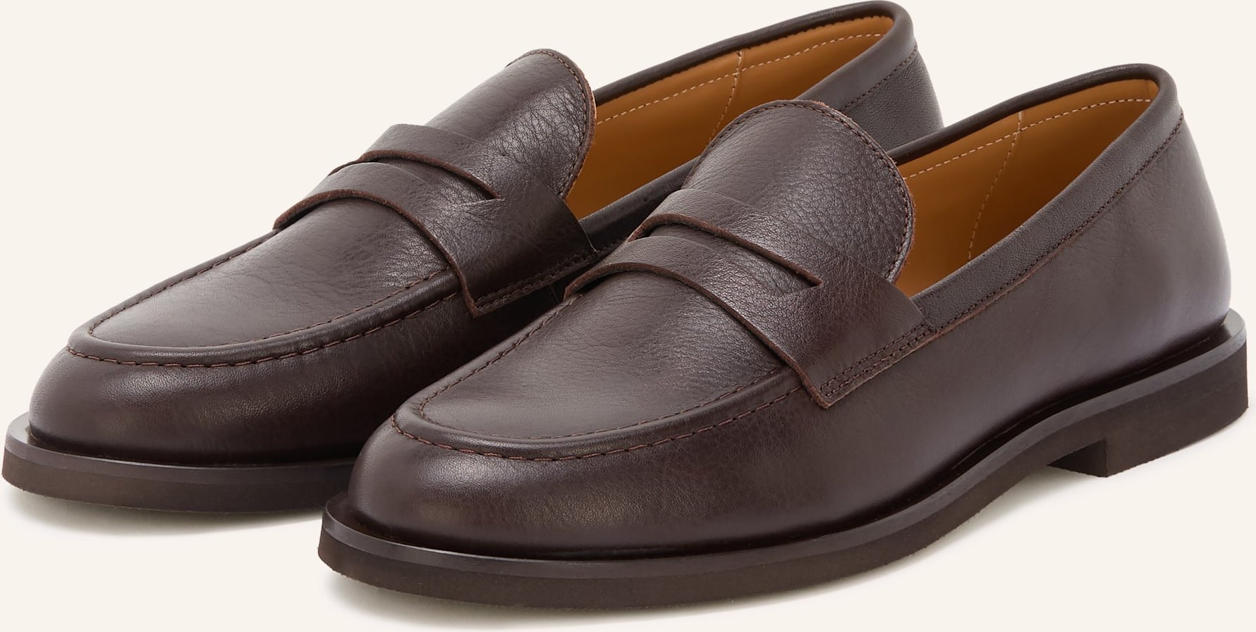 Mrs & Hugs Penny-Loafer braun