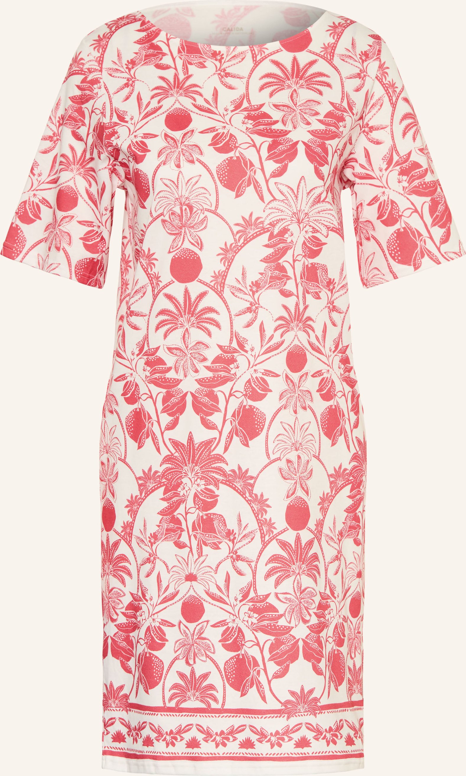 Calida Nachthemd Favourites Beach weiss