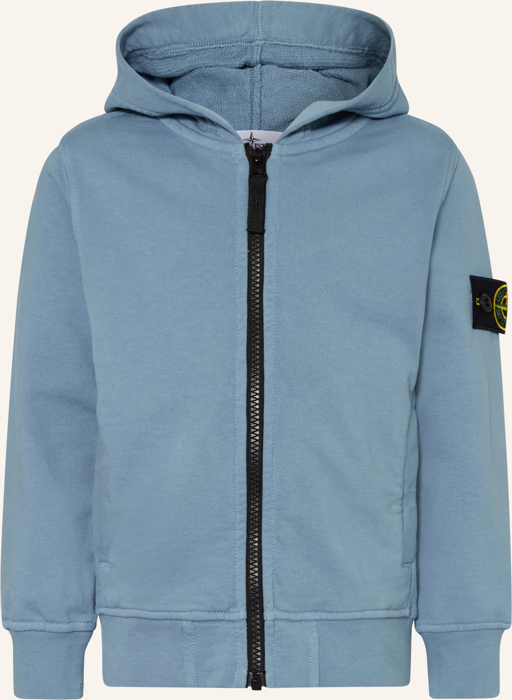 Stone Island Junior Sweatjacke blau
