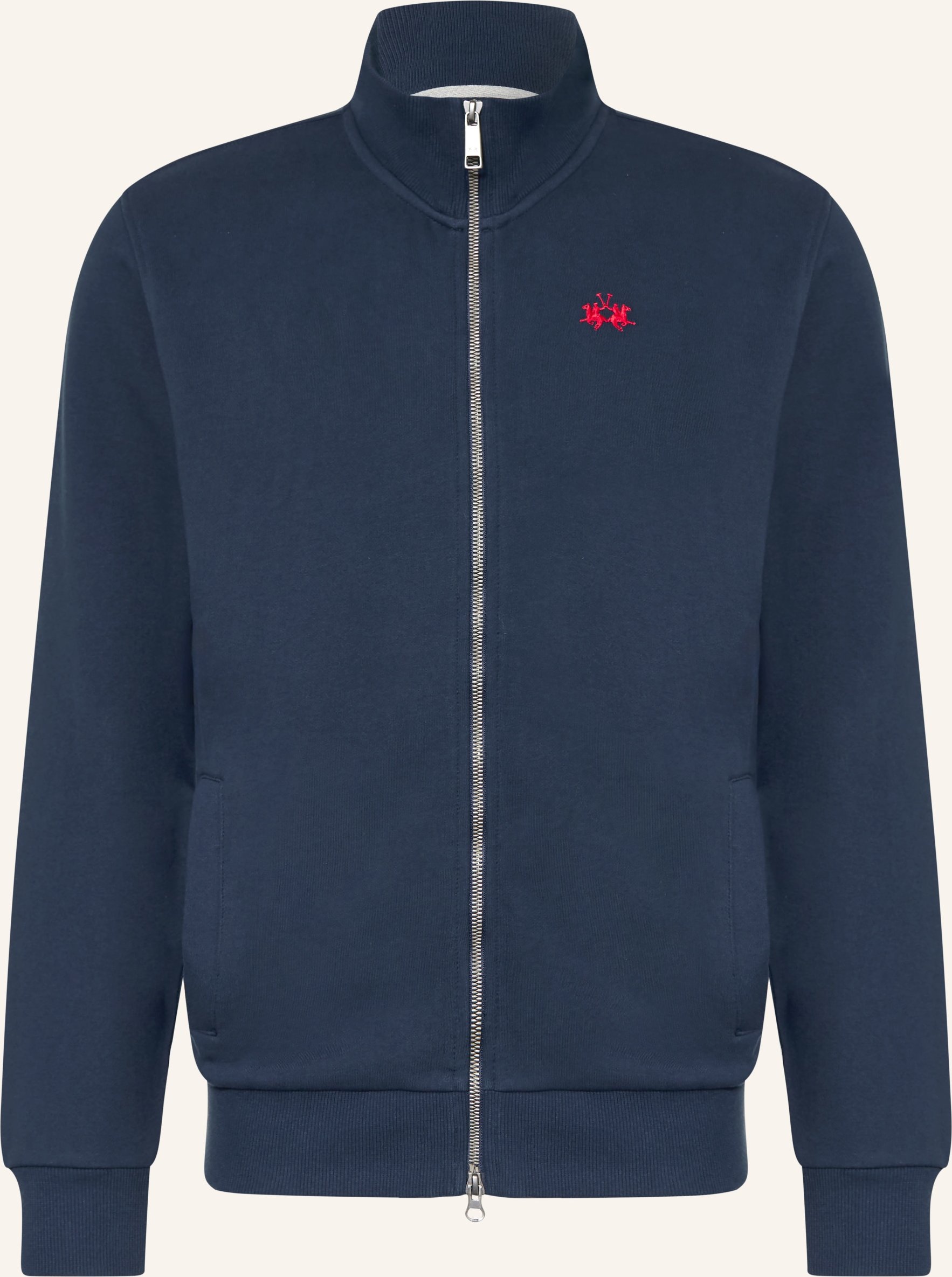 La Martina Sweatjacke blau