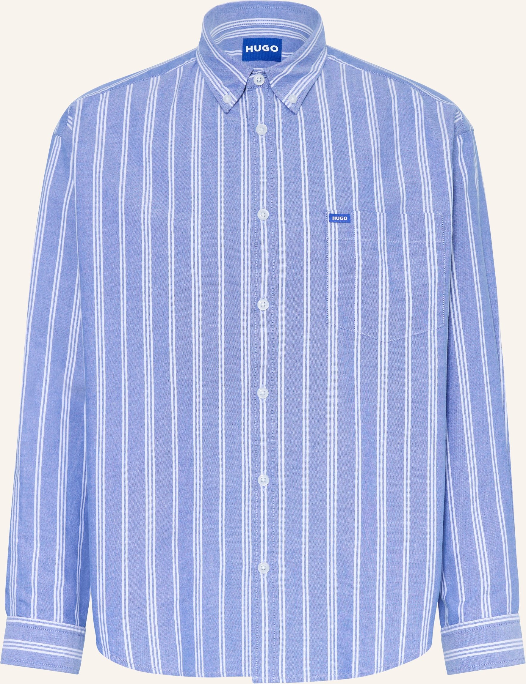 Hugo Hemd Ebill Comfort Fit blau