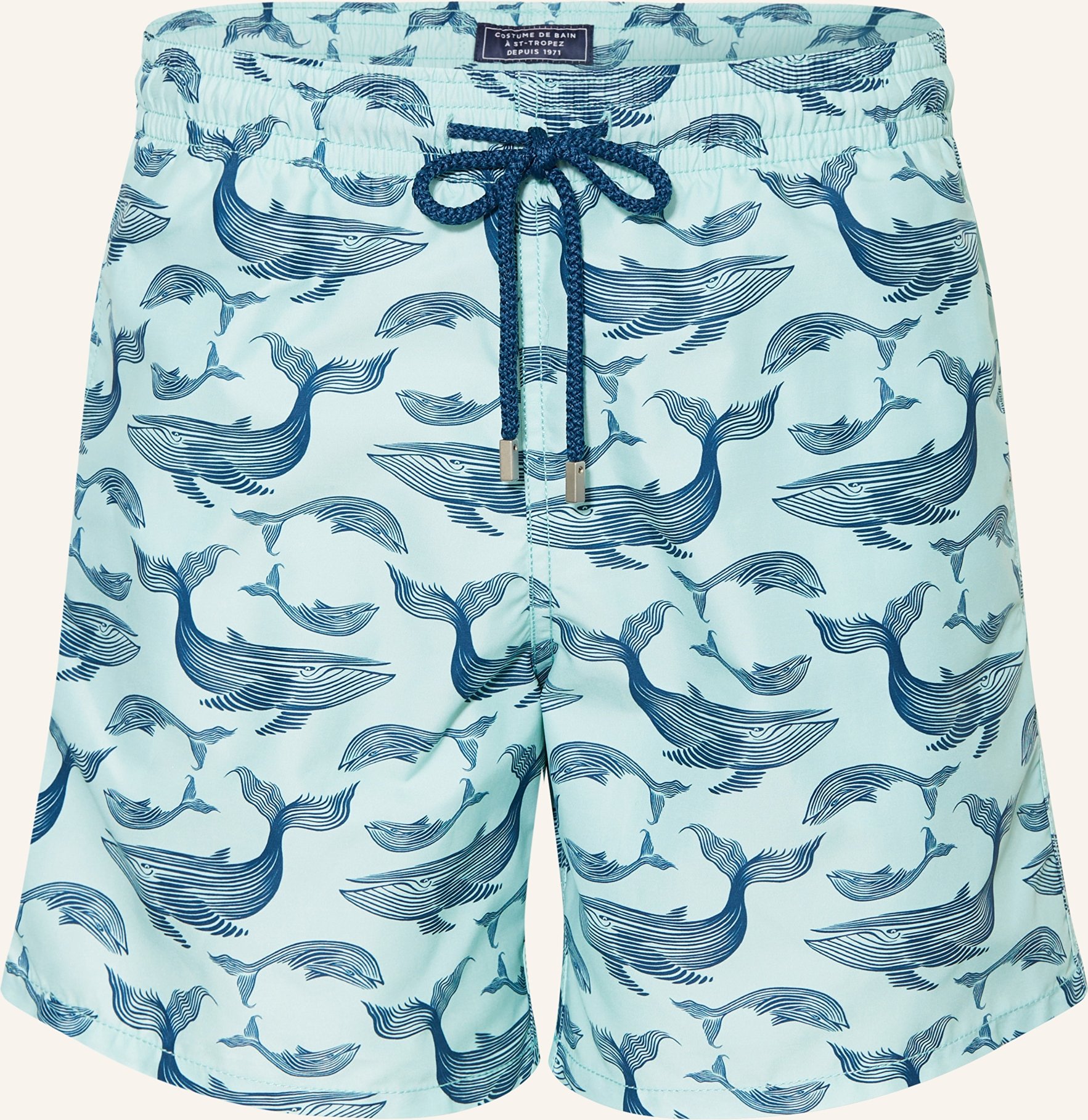 Vilebrequin Badeshorts Moorea blau