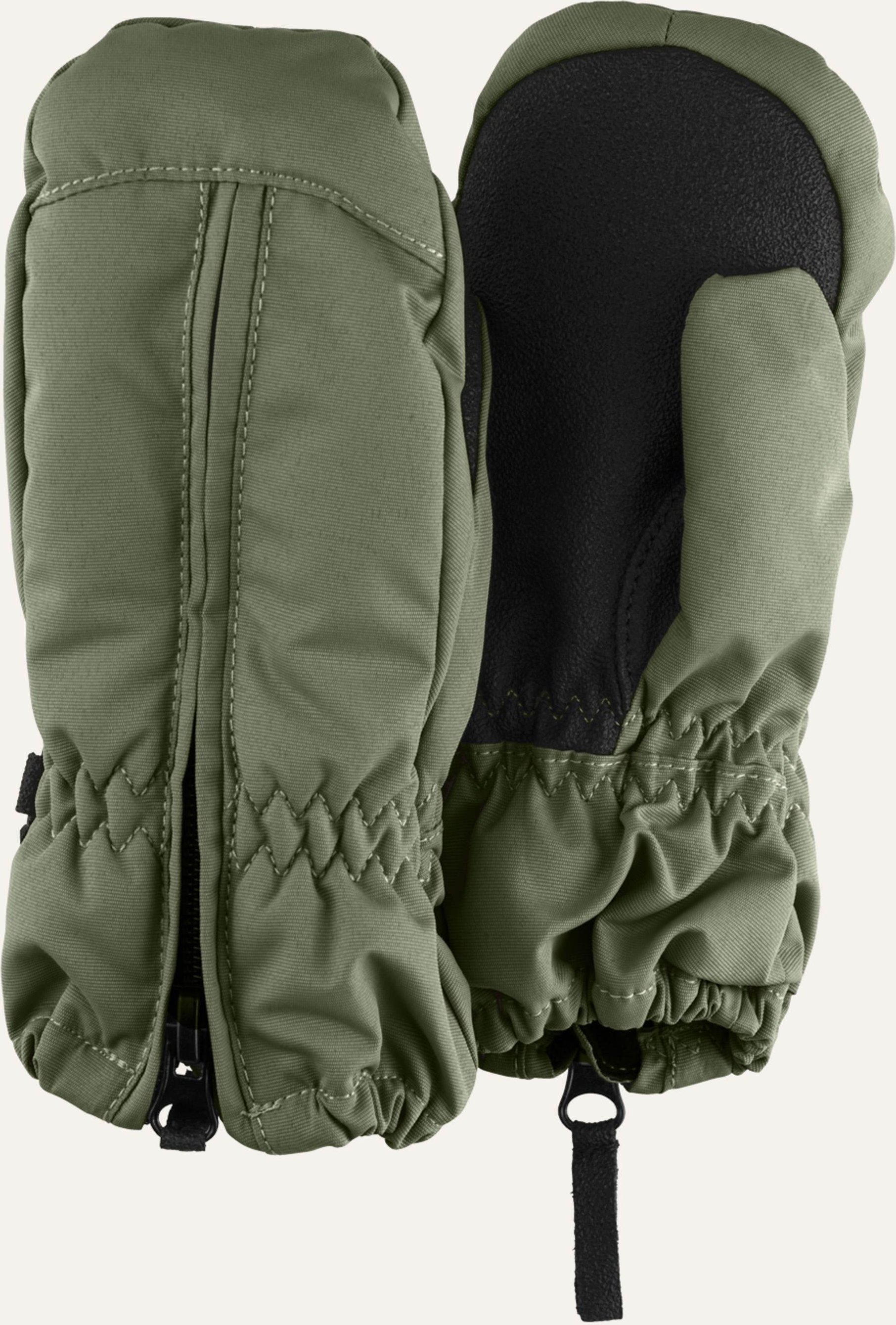 Sterntaler Fäustlinge Rips gruen